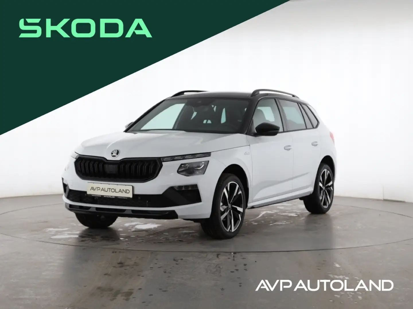 Skoda Kamiq 1.5 TSI MONTE CARLO | AHK | PANO | NAVI | Weiß - 1