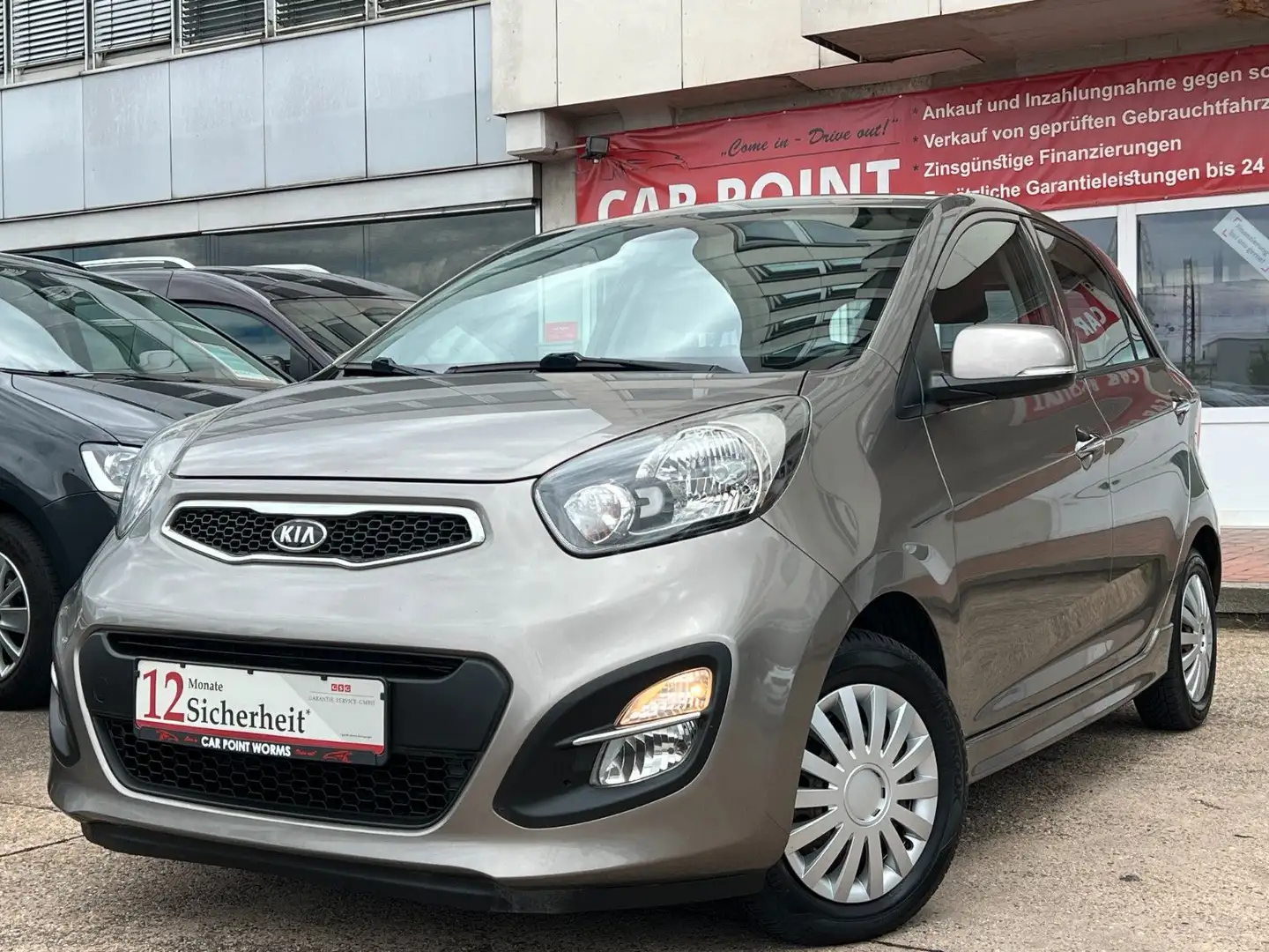 Kia Picanto Spirit *1.HAND*SCHECKHEFT*KLIMA*SHZ* Silber - 1