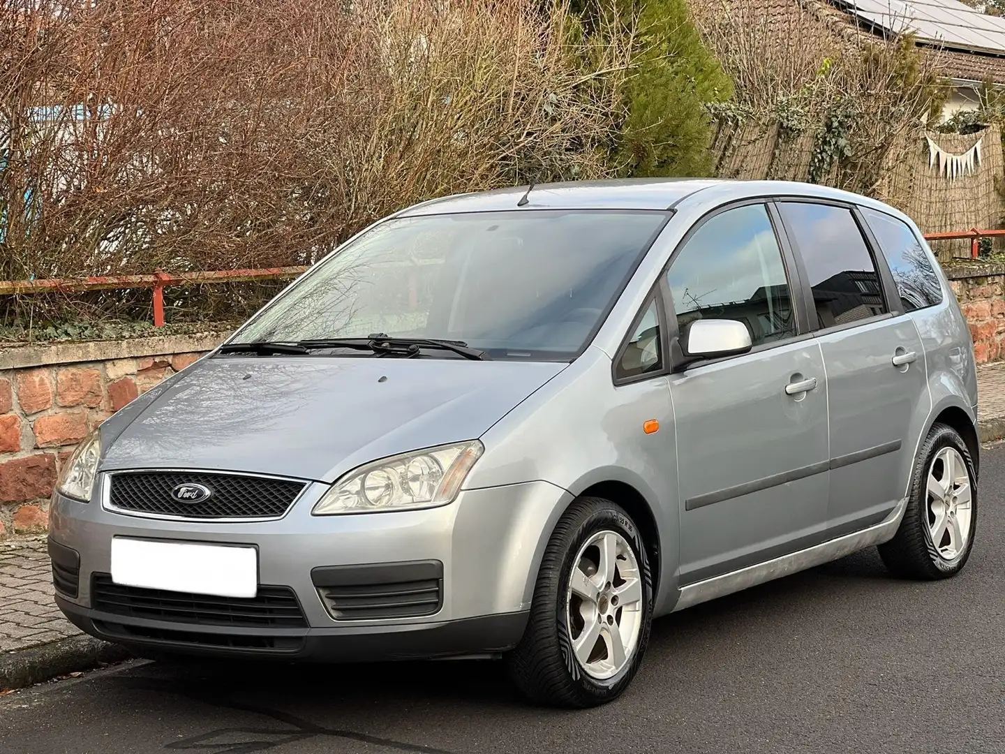 Ford C-Max 1.8 *Tüv NEU*AHK*KLIMA*ALLWETTER*EL. FENSTER*ZV Argent - 1