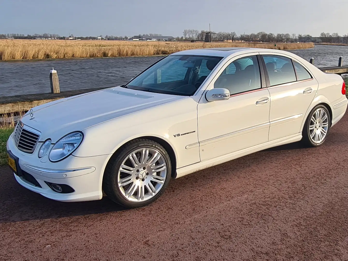 Mercedes-Benz E 55 AMG E55 AMG V8 Blanc - 1