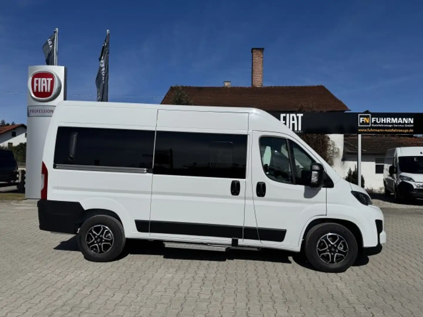 Fiat Ducato PANORAMA MODULAR 35 L2H2 180 AT Blanc - 2