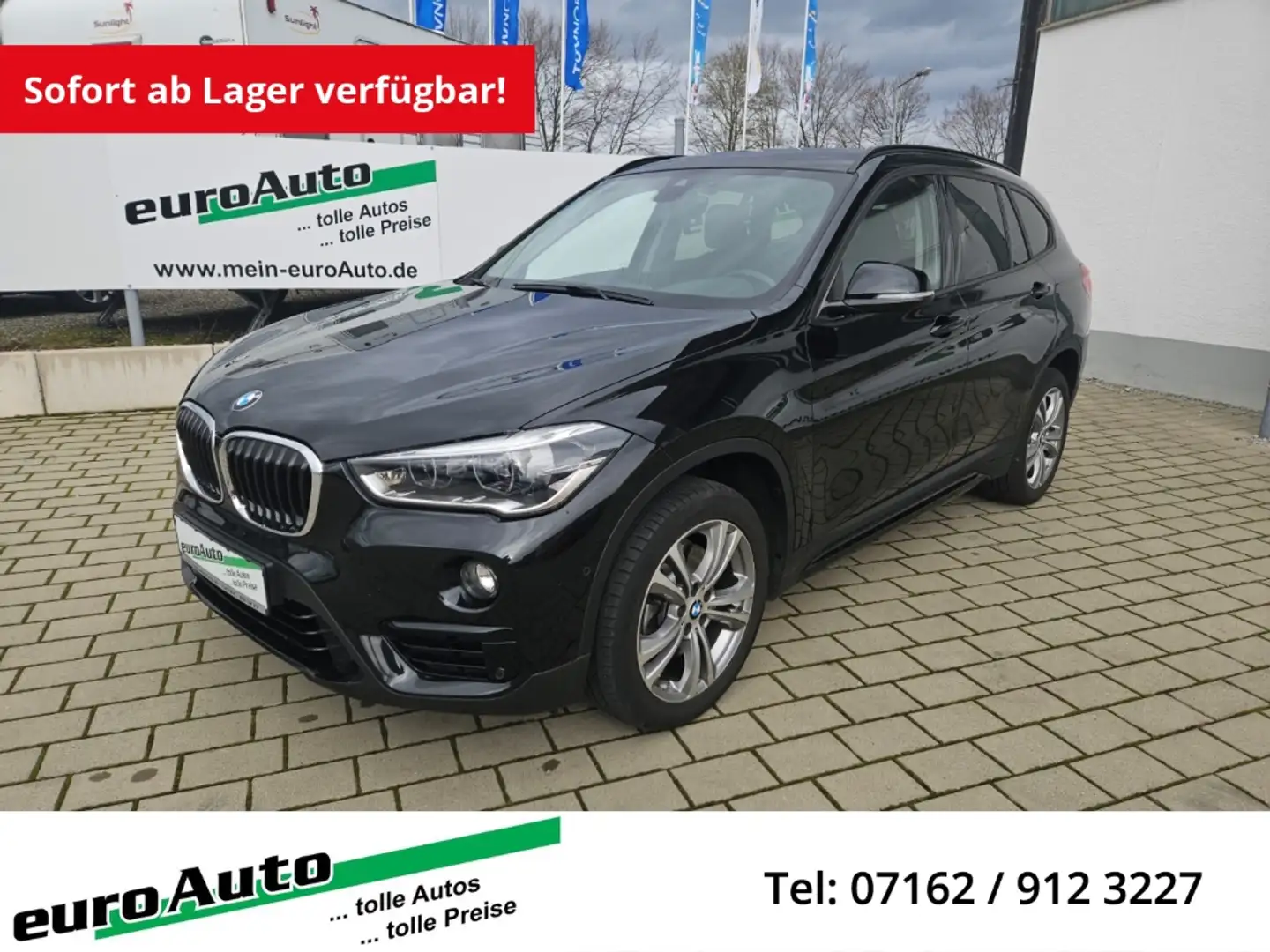 BMW X1 xDrive 20i Sport Line LED Navi AHK Noir - 1