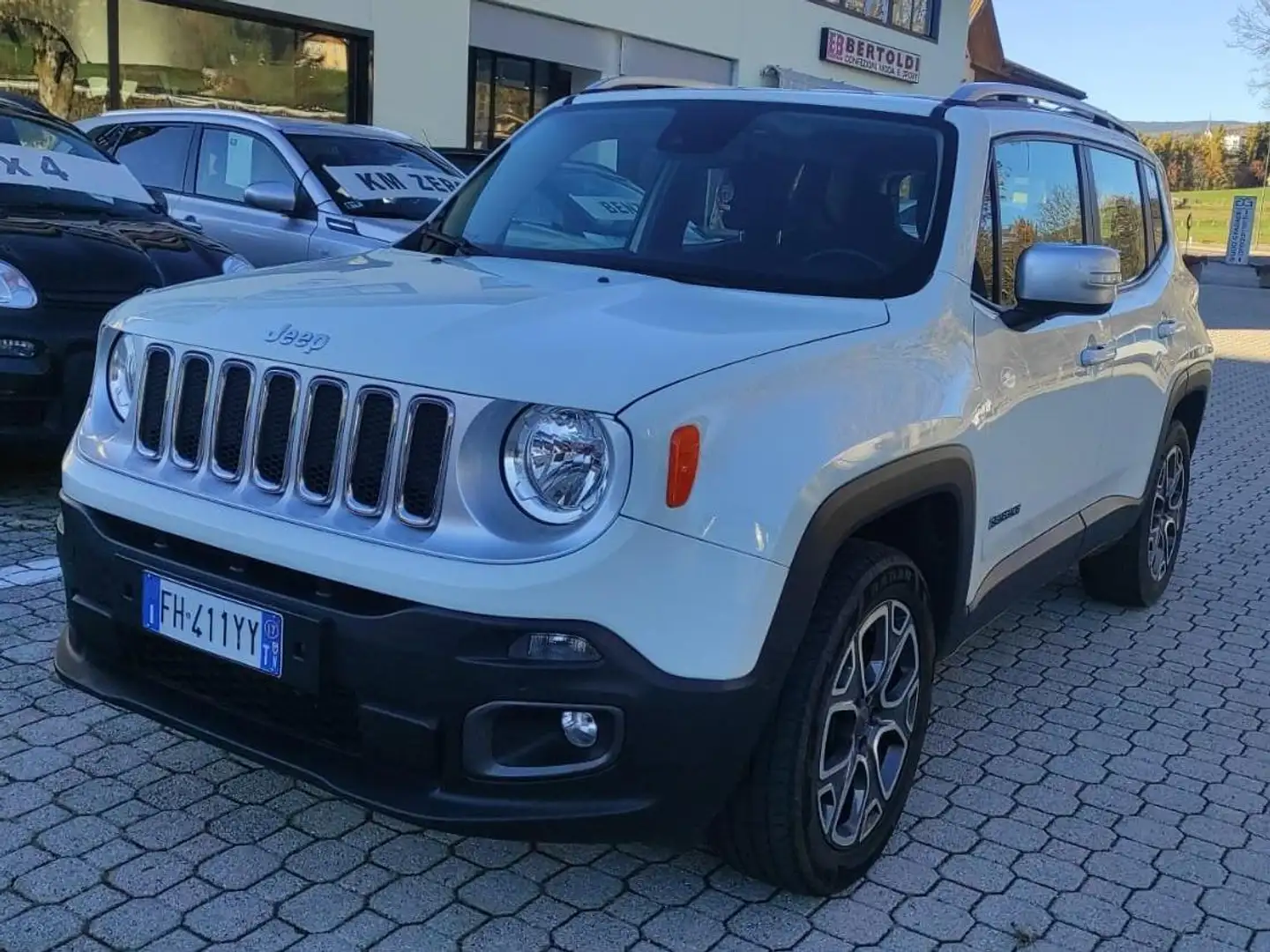 Jeep Renegade 2.0 MJT 140CV LIMITED 4X4 4WD GANCIO TRAINO Bianco - 2