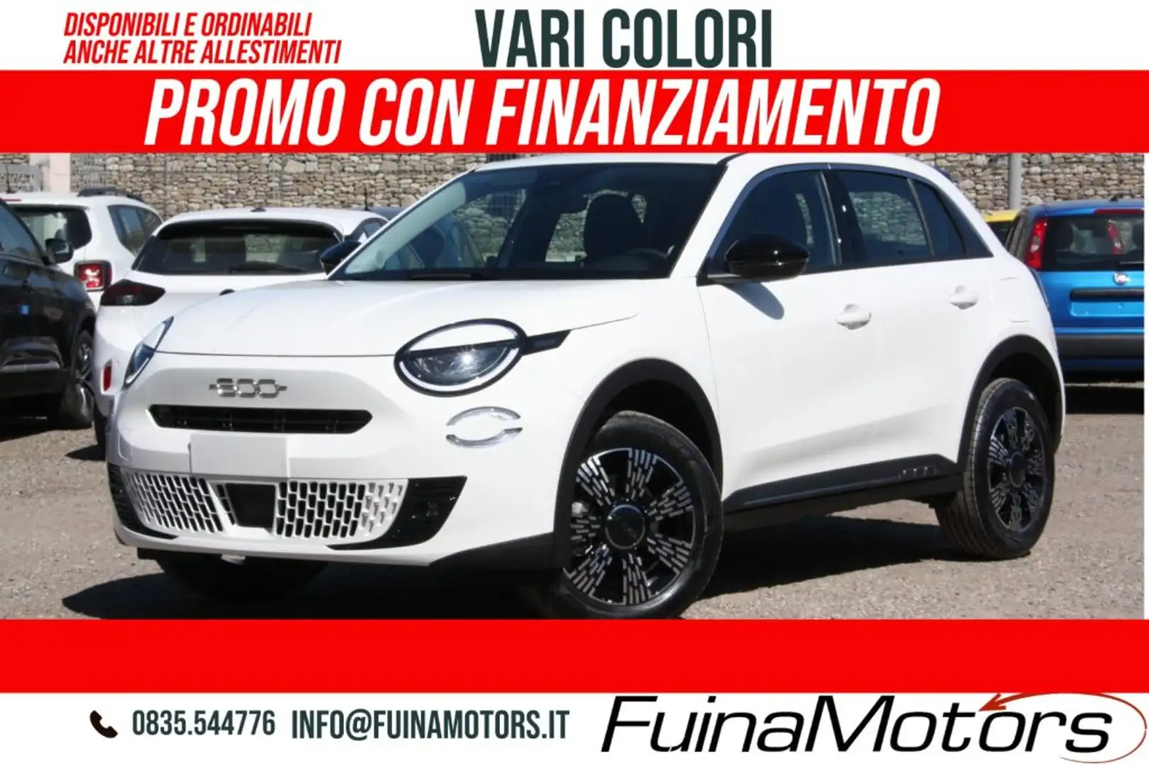 Fiat 600 Hybrid DCT MHEV PACK STYLE NUOVO Bianco - 1