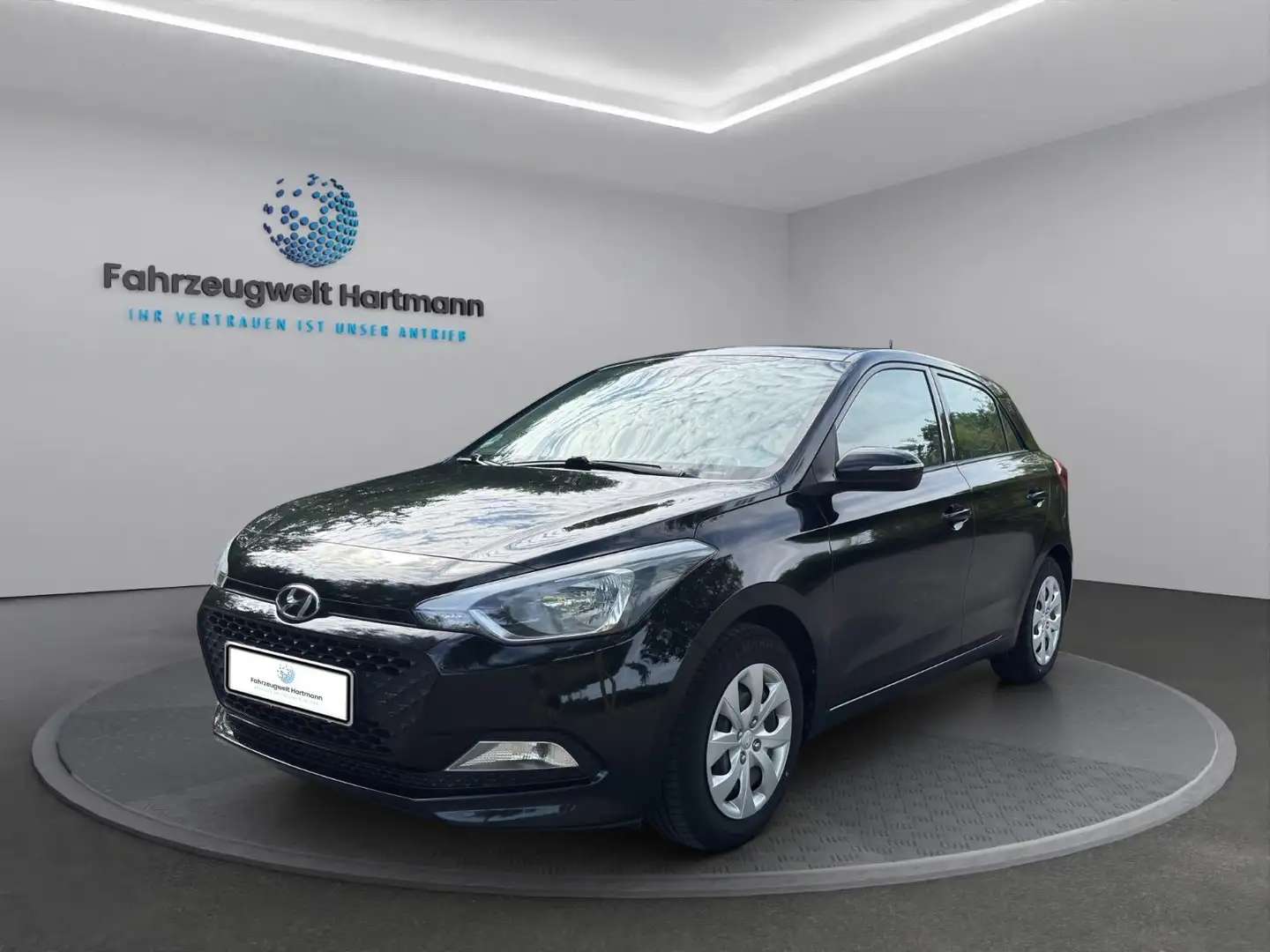 Hyundai i20 *1.Hand*Scheckheft* 84.357km* Negro - 1