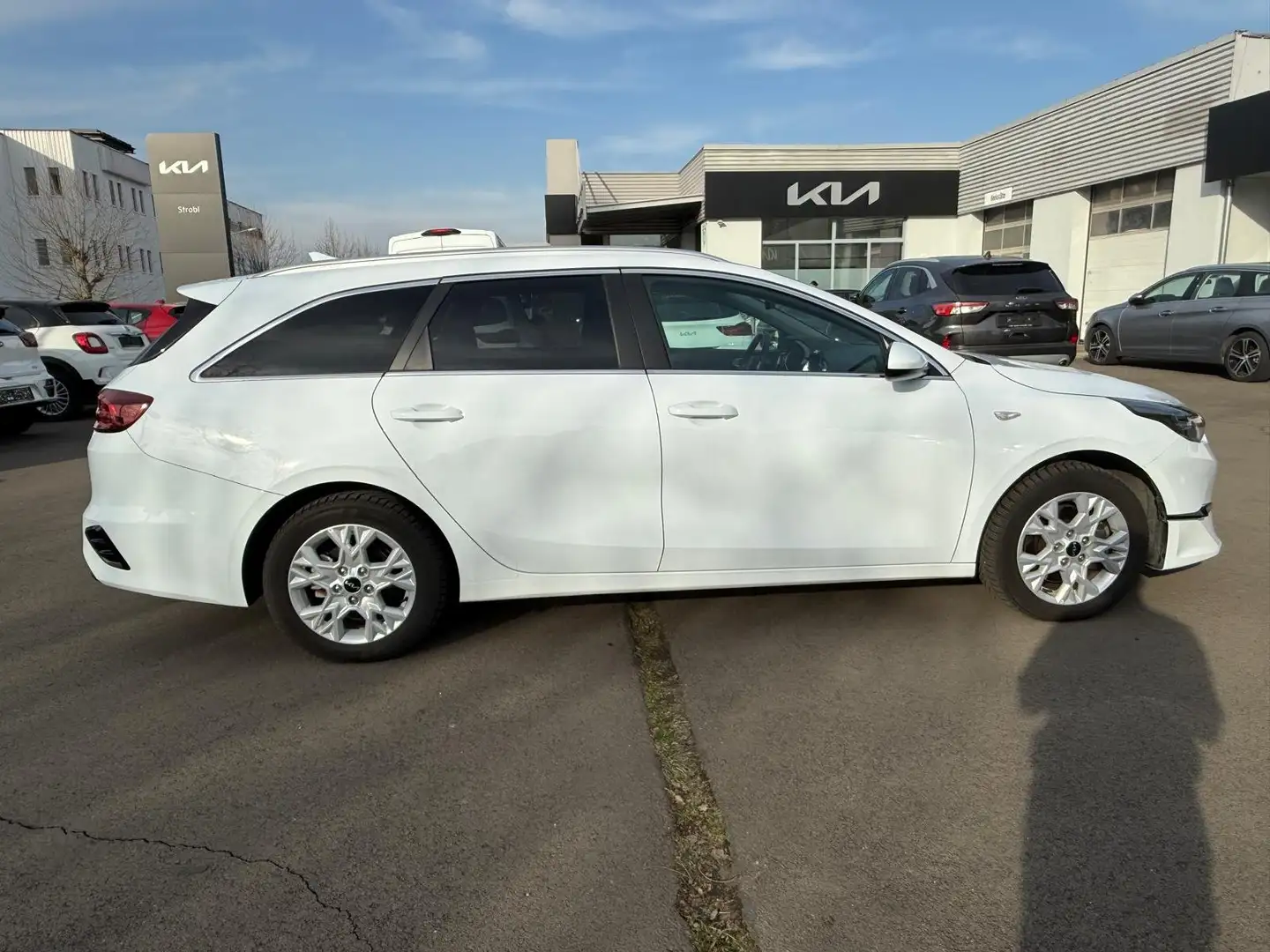 Kia Ceed SW / cee'd SW 1,6 CRDi SCR ISG Silber 48V DCT Weiß - 2