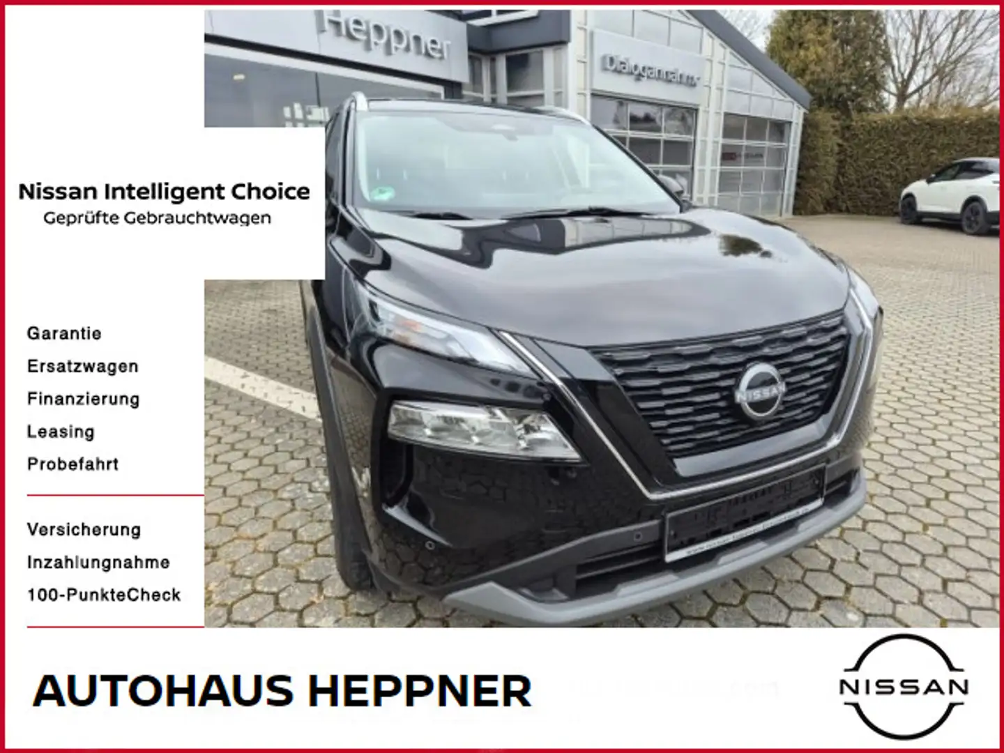 Nissan X-Trail 1.5 VC-T e-Power N-Connecta Glasdach LED Noir - 1