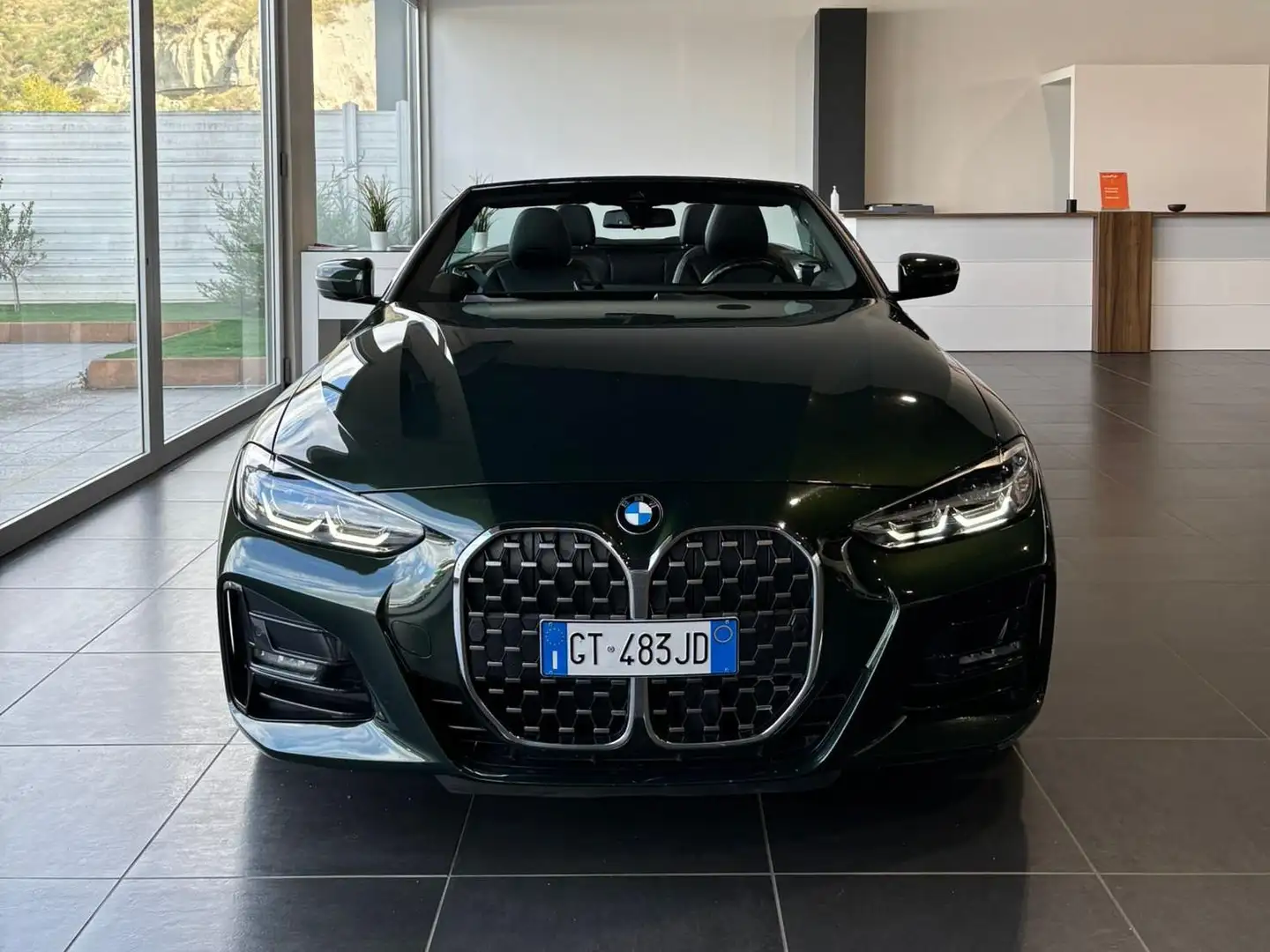 BMW 430 430d Cabrio mhev 48V Sport auto Grün - 1