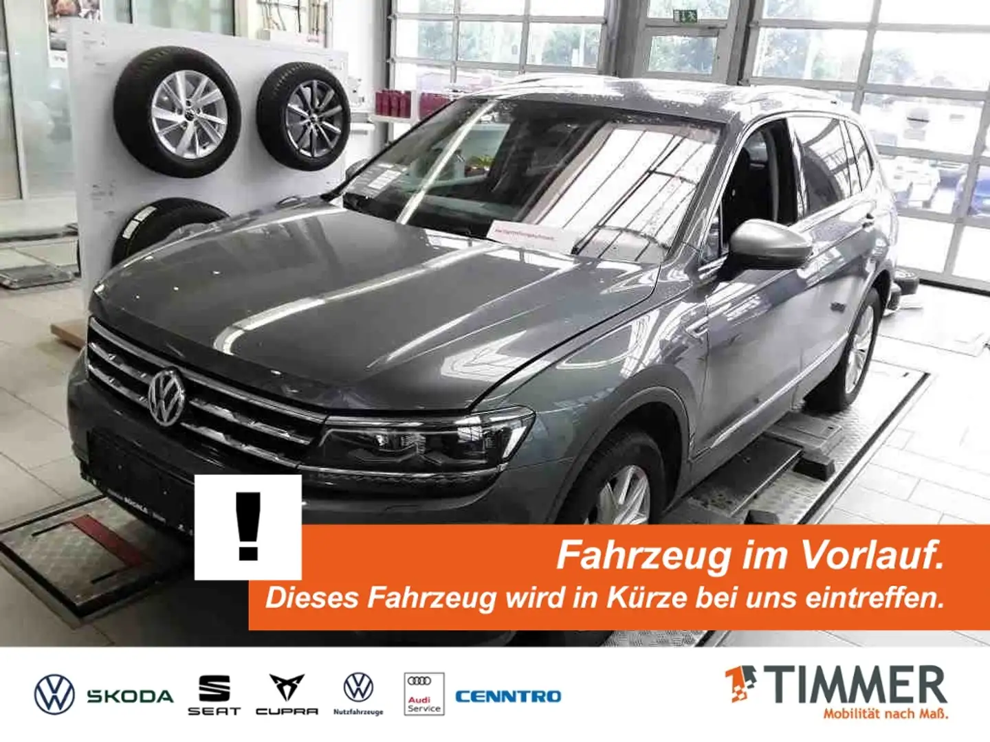 Volkswagen Tiguan Allspace 2.0 TDI DSG 4M HIGHLINE *OFFROAD *AHK *LED *ACC * Grau - 1