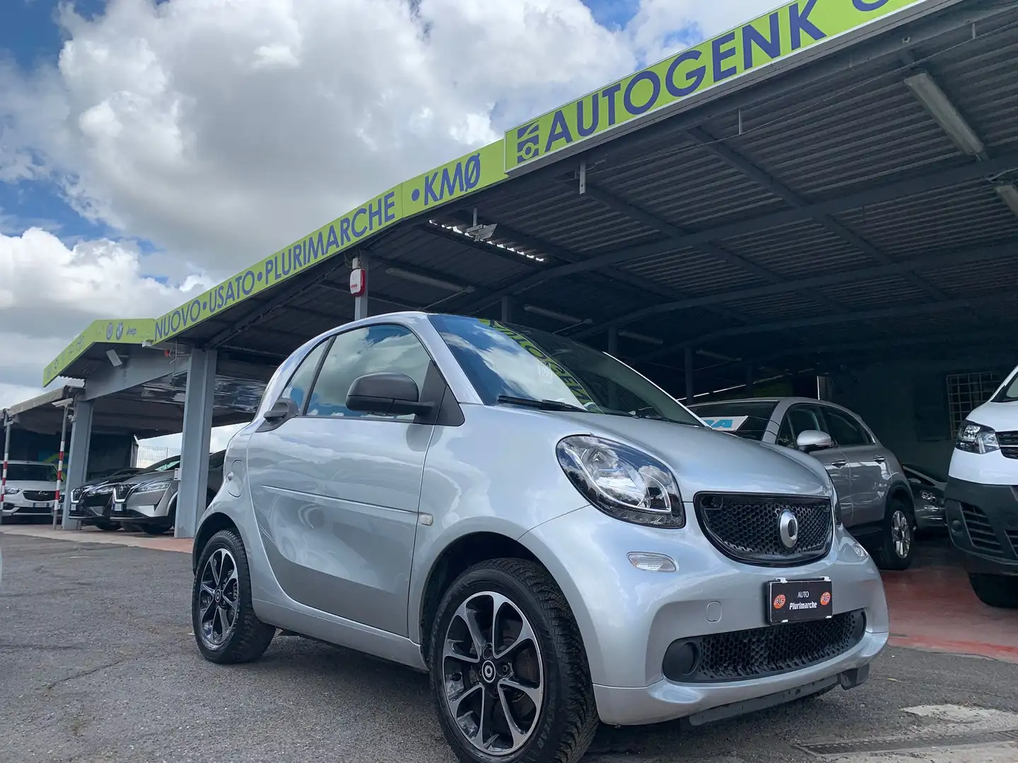 smart forTwo 1.0 twinamic TETTO NAVI PELLE 70cv Argento - 1