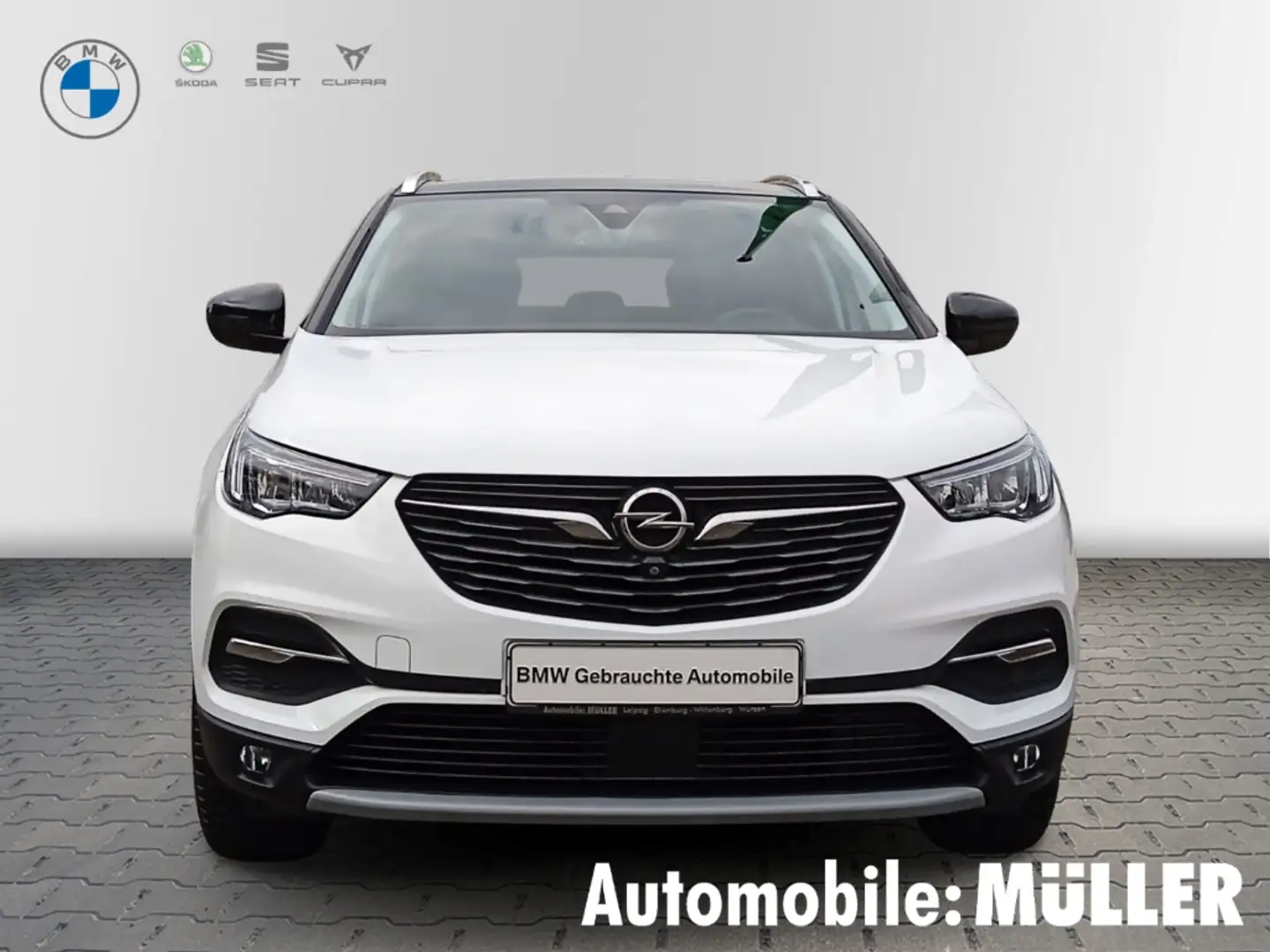 Opel Grandland EU6d 1.2 Turbo Elegance (EURO 6d) Navi 360 Kamera Weiß - 2