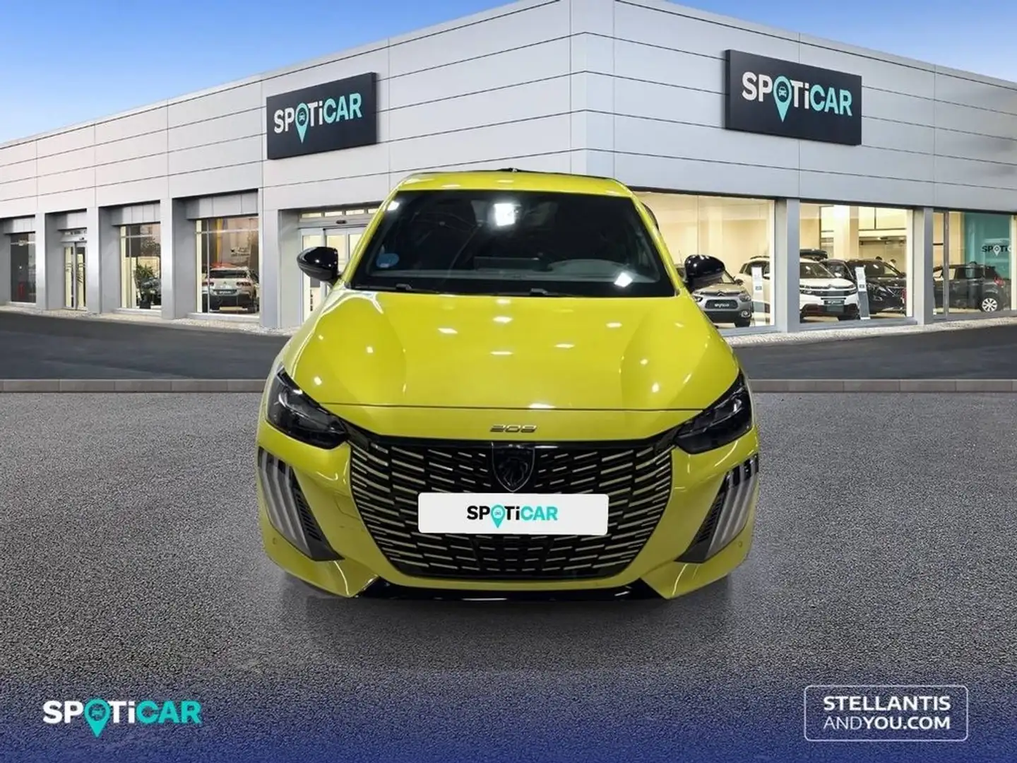 Peugeot 208 GT Eléctrico 156 Jaune - 2