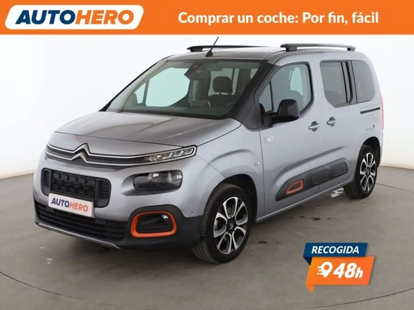 Citroen Berlingo 1.5 Blue-HDi Shine M Gris - 1
