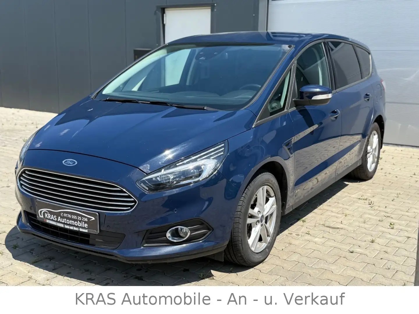 Ford S-Max S-MAX Business AWD+Navi+Automatik+7.Sitzer Blau - 1