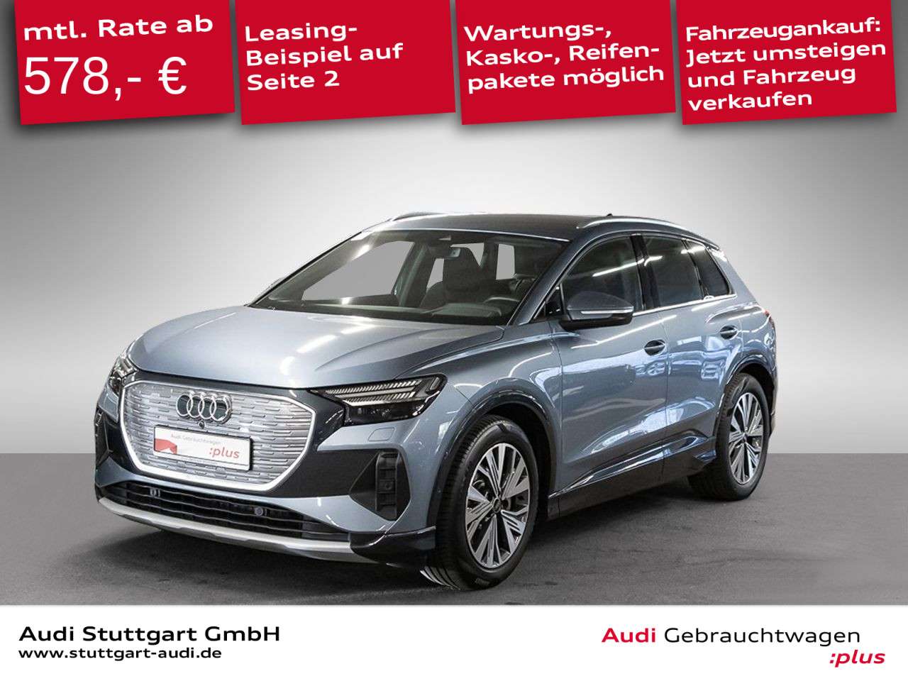 Audi Q4 e-tron — Audi Q4 e-tron Q4 40 e-tron advanced Matrix ACC virtCo Kamera