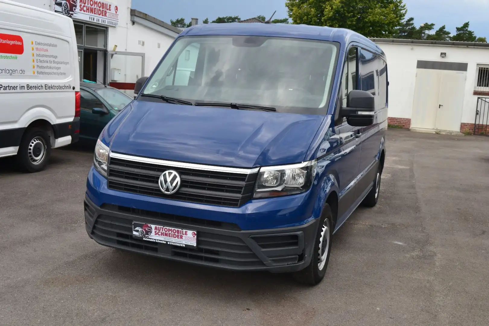 Volkswagen Crafter Kasten Kasten 30 mittellang FWD Blau - 1