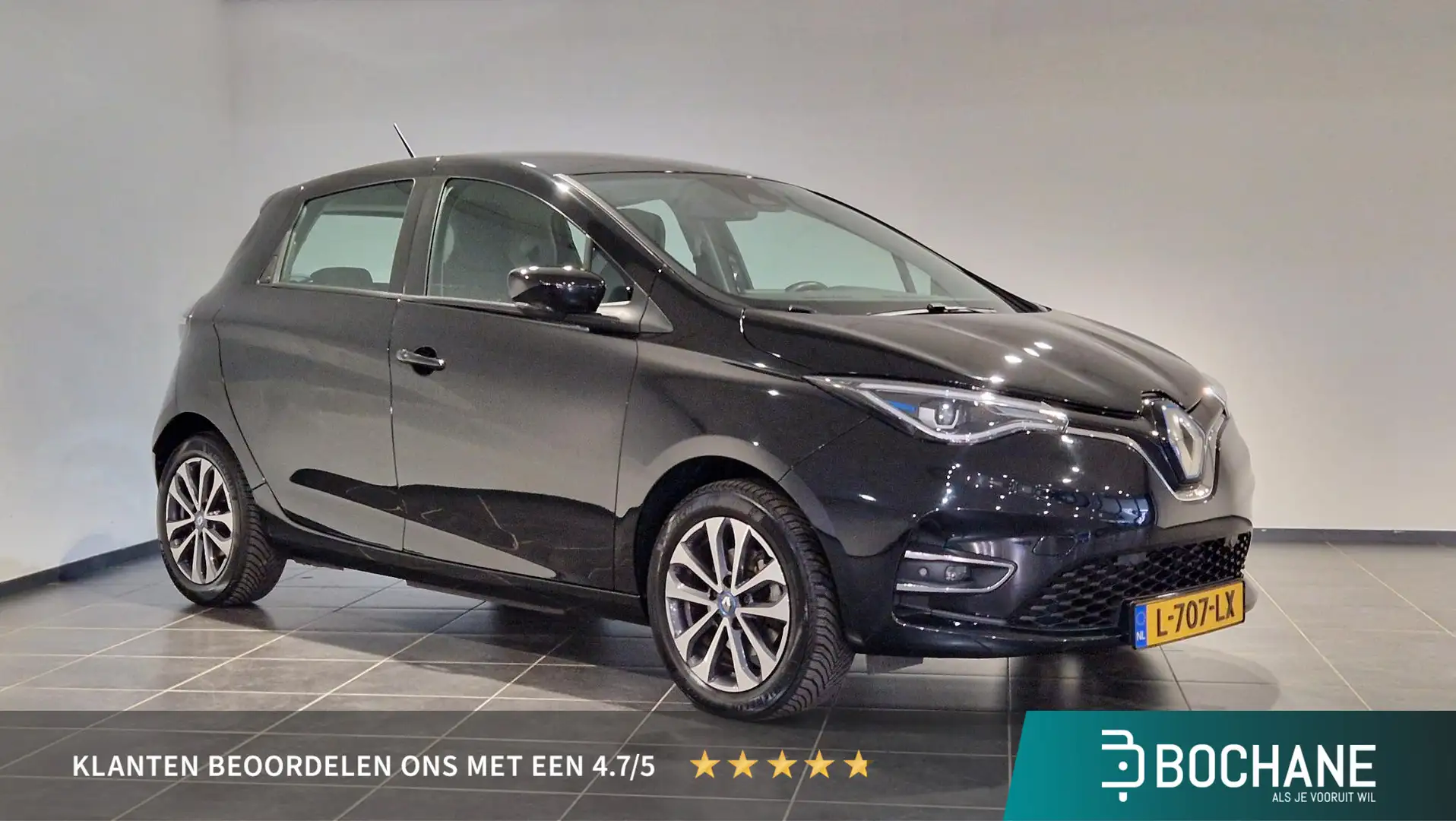 Renault ZOE R135 Intens 52 kWh | Batterijhuur Negro - 1