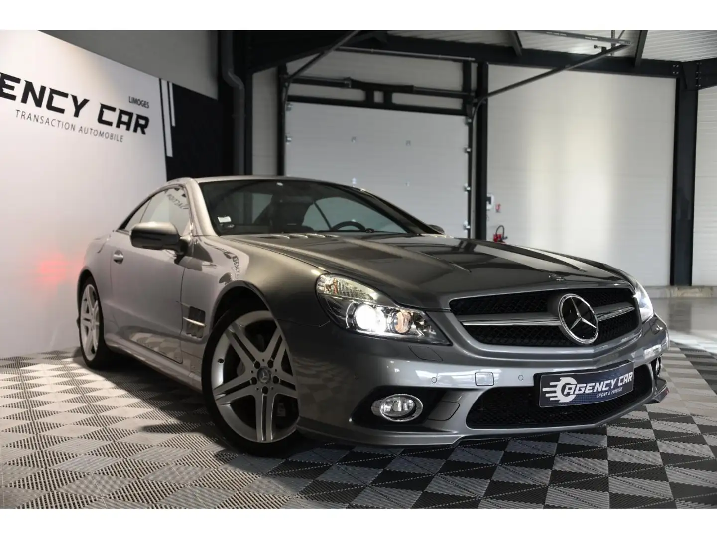 Mercedes-Benz SL 500 SL 500 - V8 388 ch - pack AMG Gris - 2