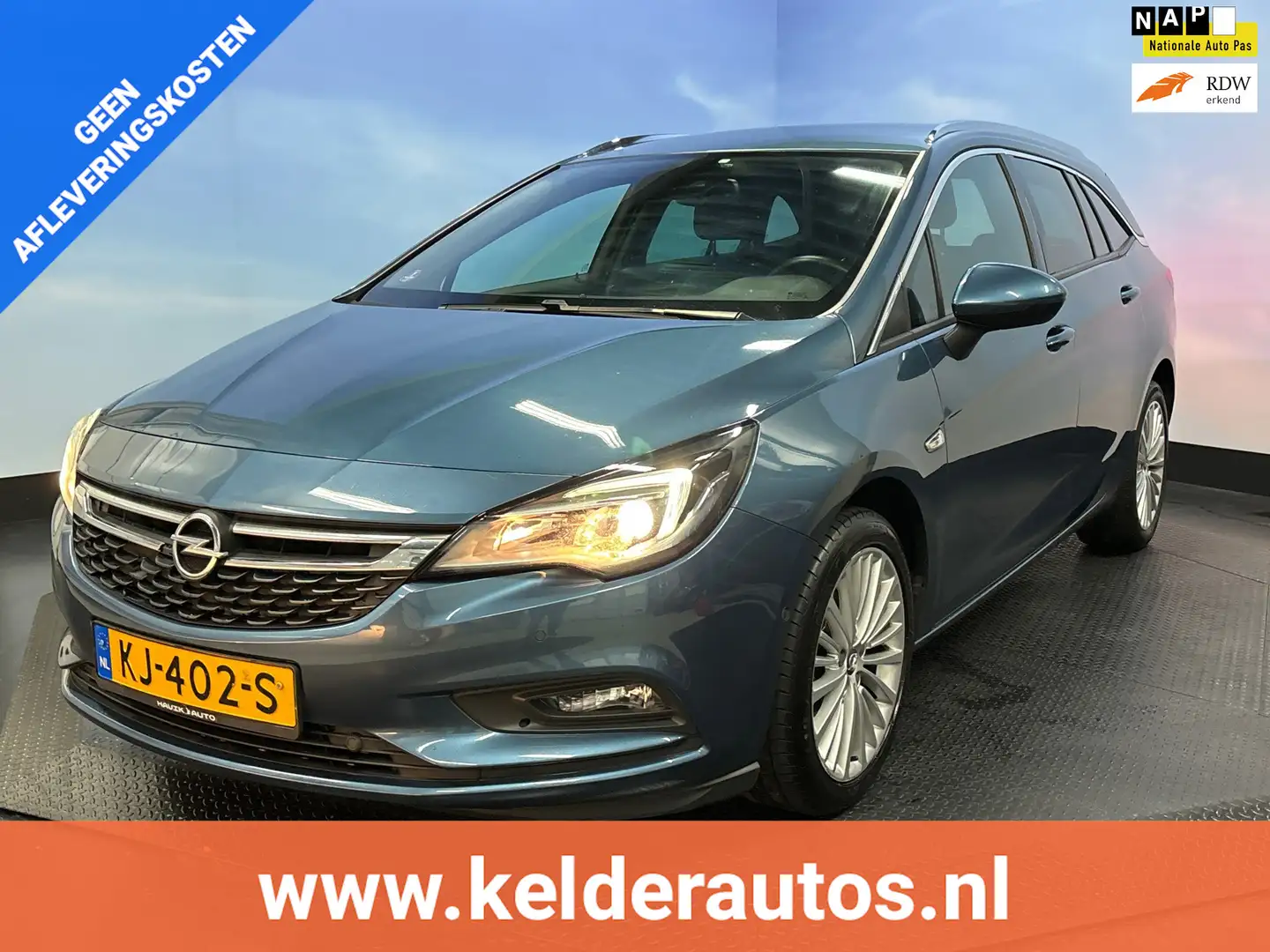 Opel Astra Sports Tourer 1.0 Innovation Navi | Clima | Cruise Blau - 1
