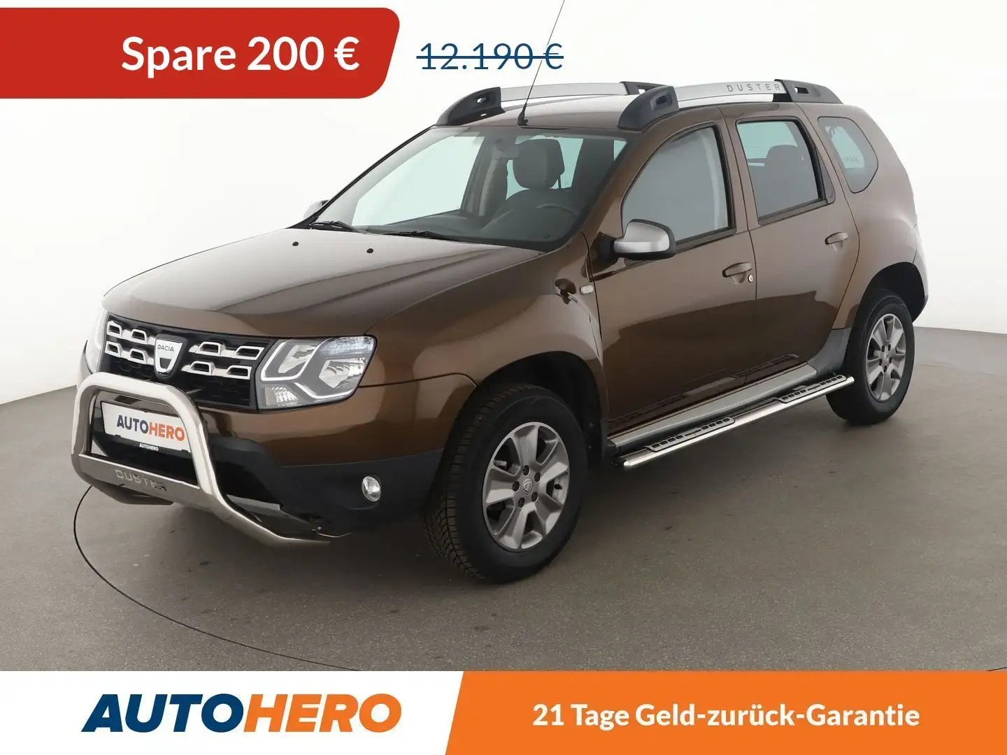 Dacia Duster 1.6 Prestige 4x2*NAVI*PDC*SHZ*KLIMA*GARANTIE* Brun - 1
