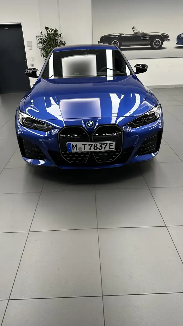 BMW i4 BMW i4 M50 XDrive Gran Coupé AHK SHD ACC f. voll Blau - 1