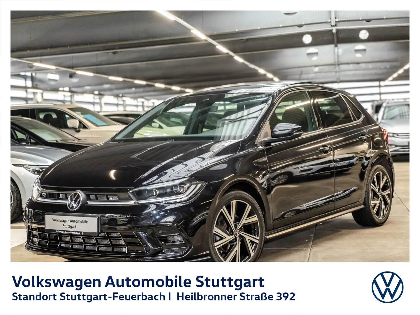 Volkswagen Polo 1.0 TSI R-Line DSG Navi Kamera Schwarz - 1
