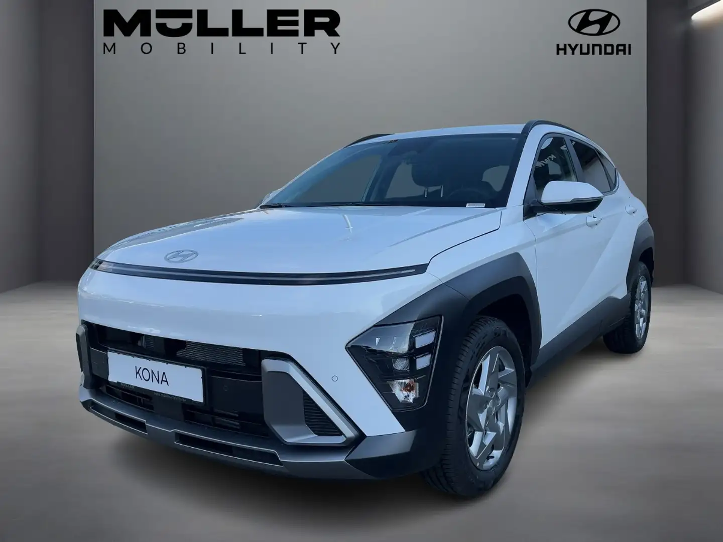 Hyundai KONA 1.6 T-GDI Trend +Wide+LED+Navi+Cam+Ambiente Bianco - 1