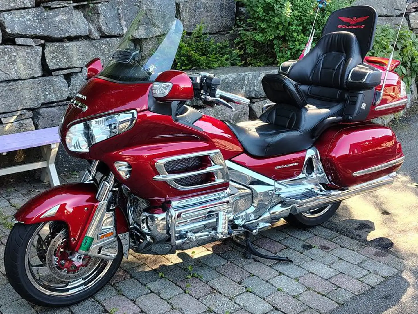Honda GL 1800 Goldwing Červená - 2