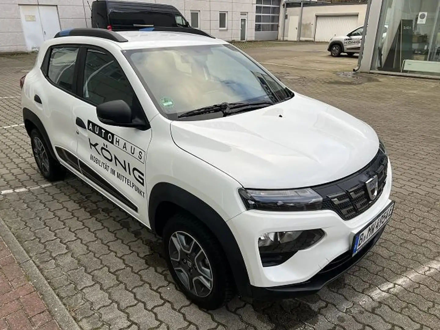 Dacia Spring Business Automatik Klima*Navi*Rückfahrcam Blanc - 2