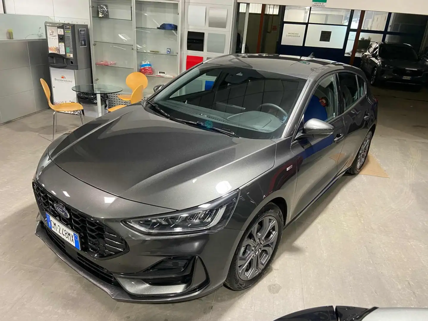 Ford Focus 1.0 EcoBoost Hybrid 125 CV 5p. ST-Line Grigio - 1