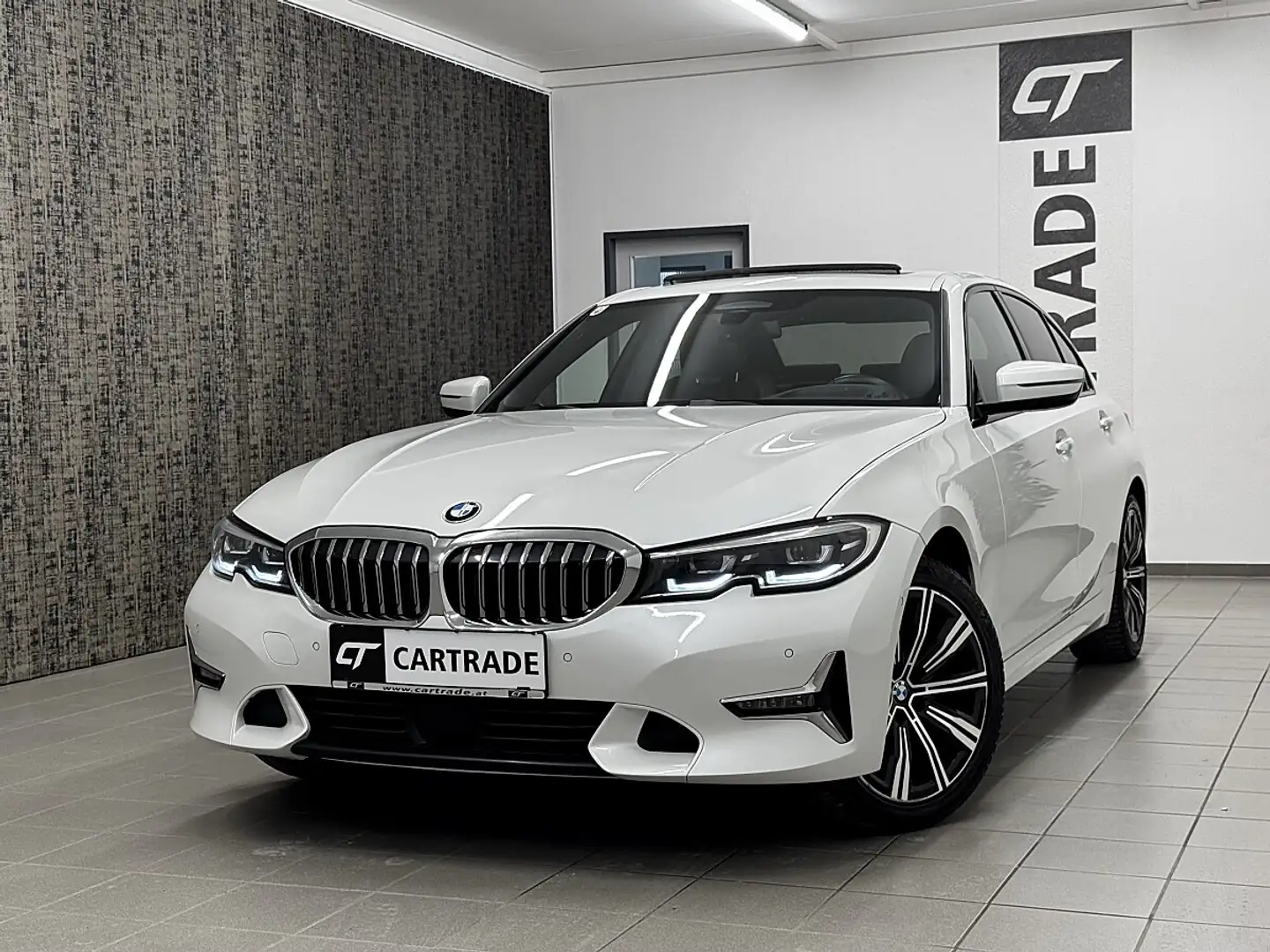 BMW 318 d 48 V Aut. LUXURY-LINE/ LED/ VIRTUAL/ HEAD UP ... Weiß - 1