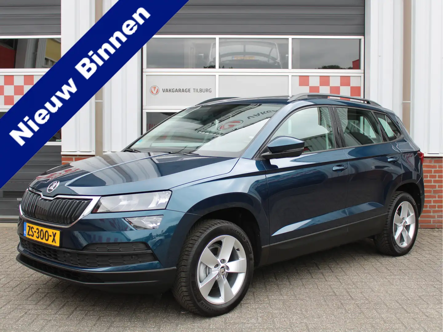 Skoda Karoq 1.0 TSI 116PK Automaat Ambition Business /NAVI/Pan Blauw - 1