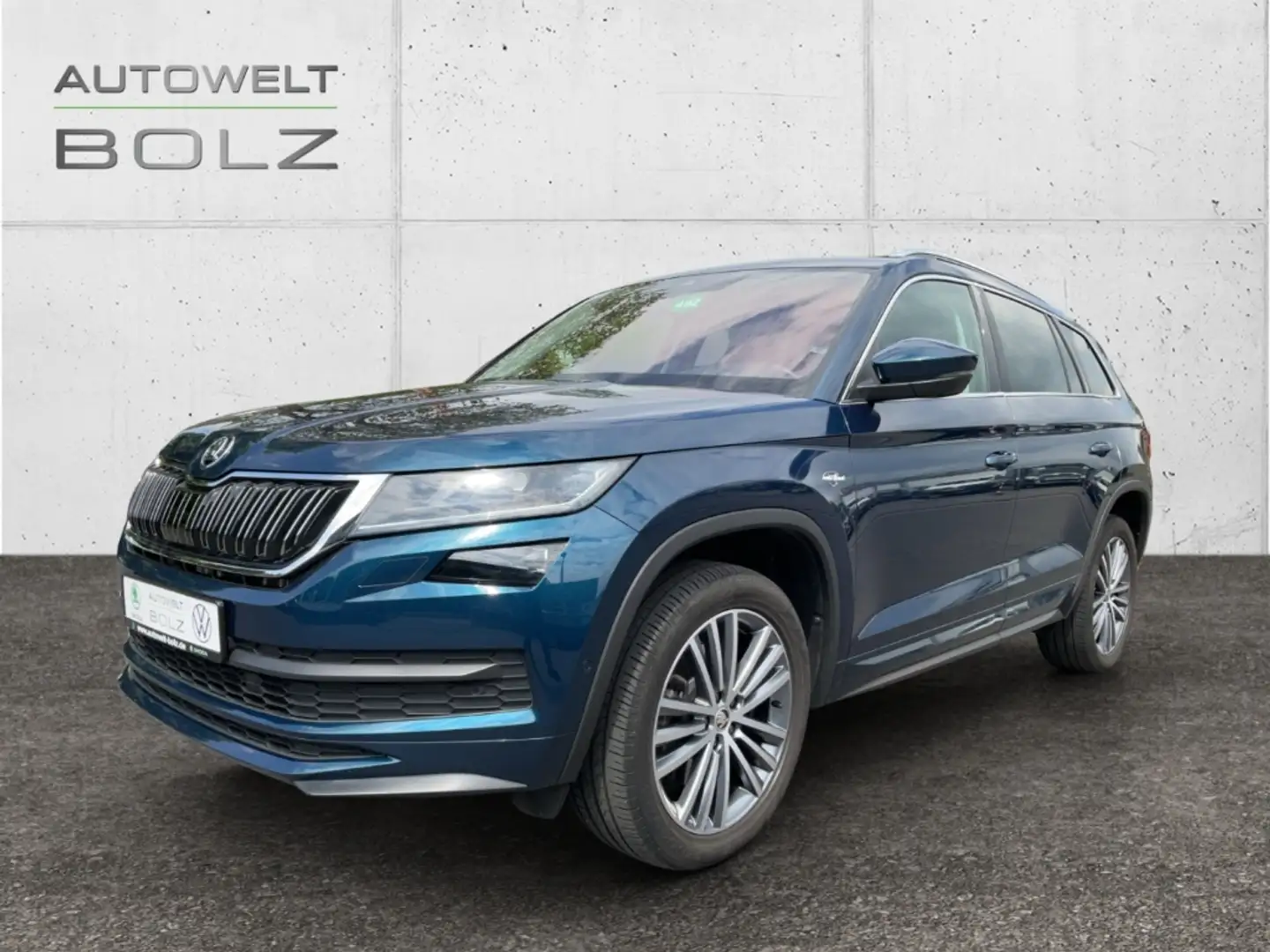 Skoda Kodiaq L&K 4x4 2.0 TDI Navi DigiCock 360 Kamera LED Sound Blau - 1