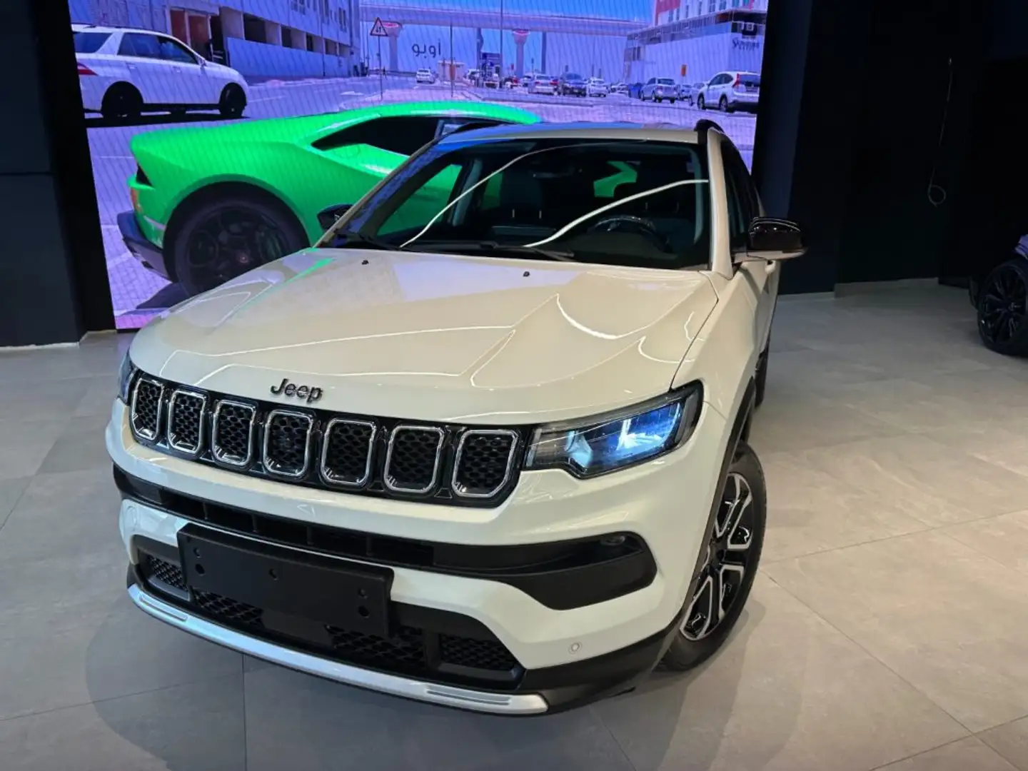 Jeep Compass 1.3 Turbo T4 150 CV aut. 2WD Limited Bianco - 2