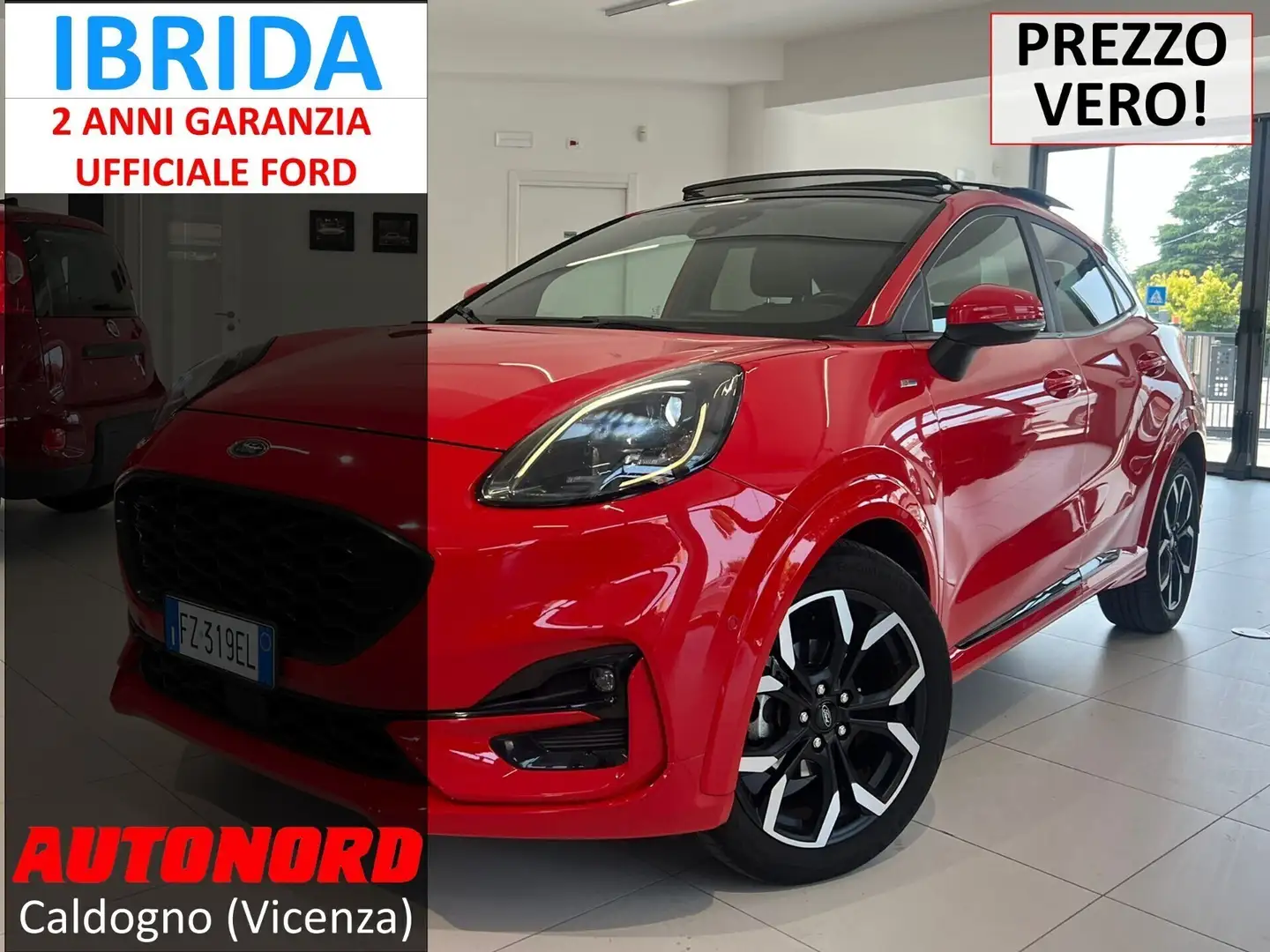 Ford Puma 1.0 EcoBoost Hybrid 155 CV S&S ST-Line X Rouge - 1