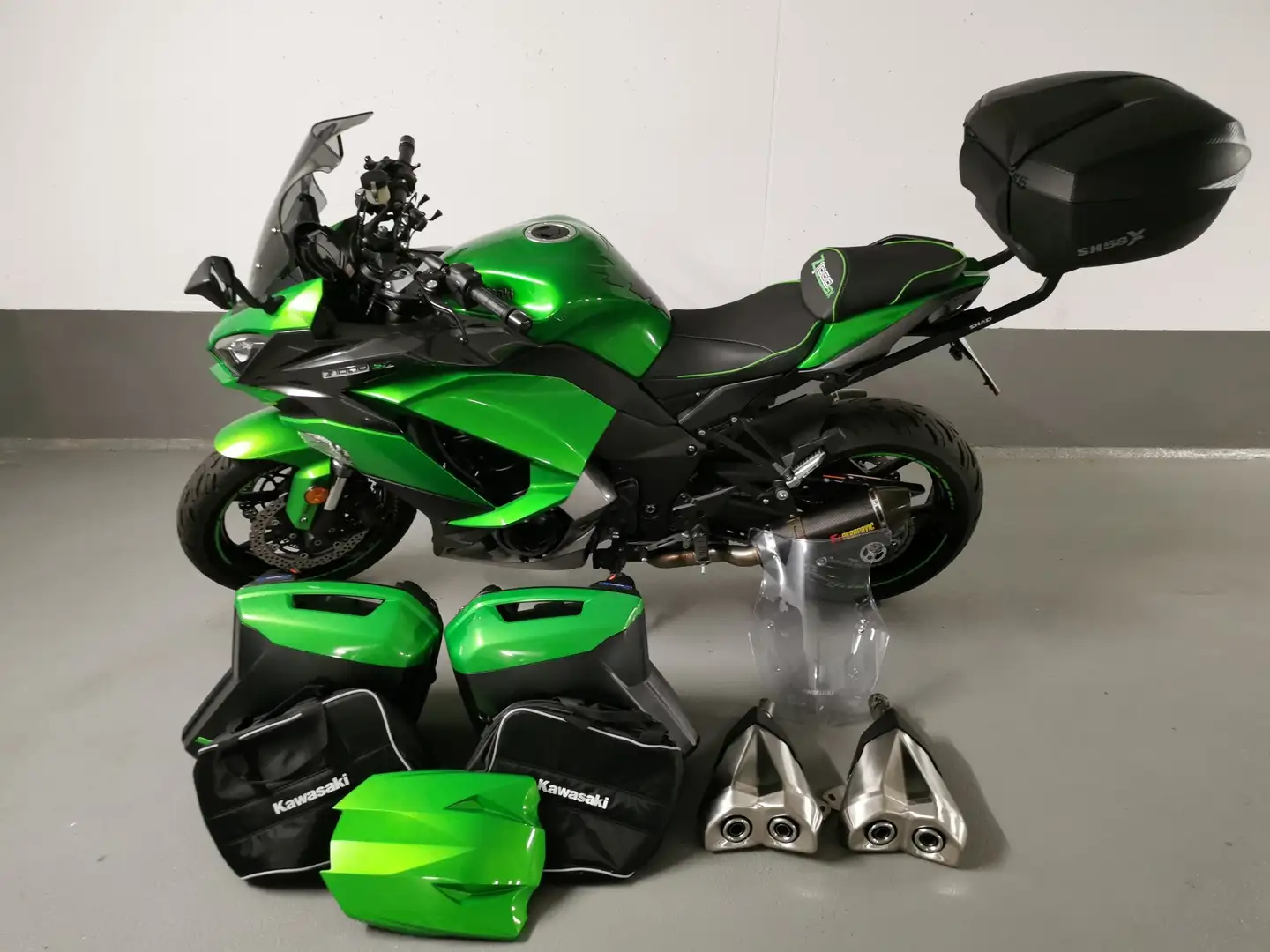 Kawasaki Z1000 SX Touring / Performance Grün - 1
