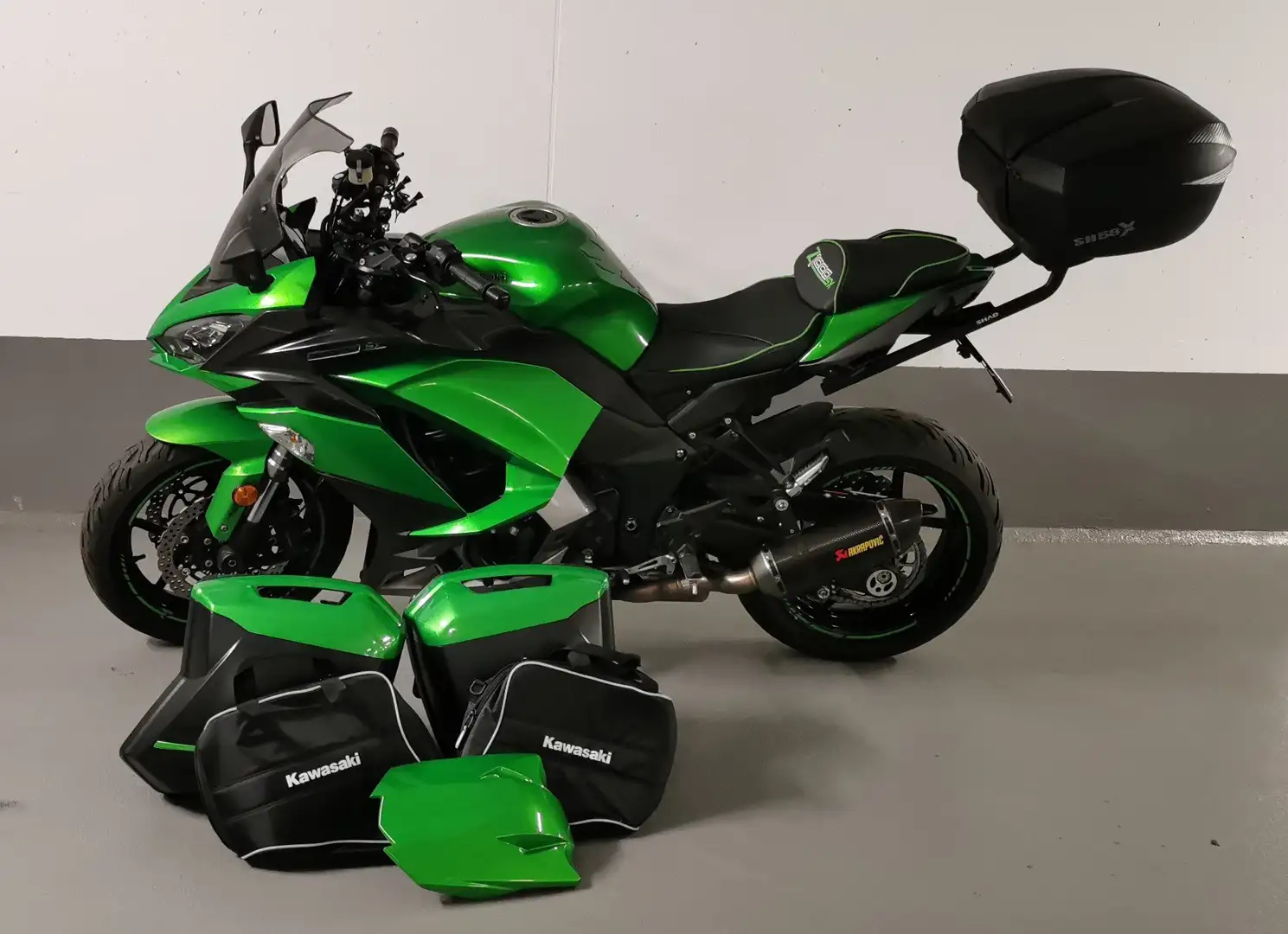 Kawasaki Z1000 SX Touring / Performance Vert - 1