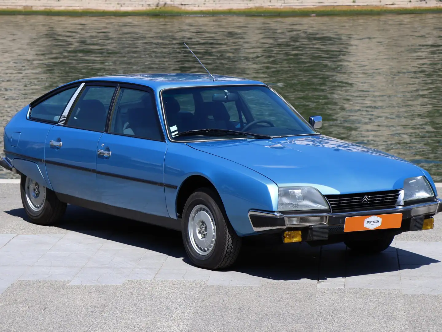 Citroen CX GTI Bleu - 1