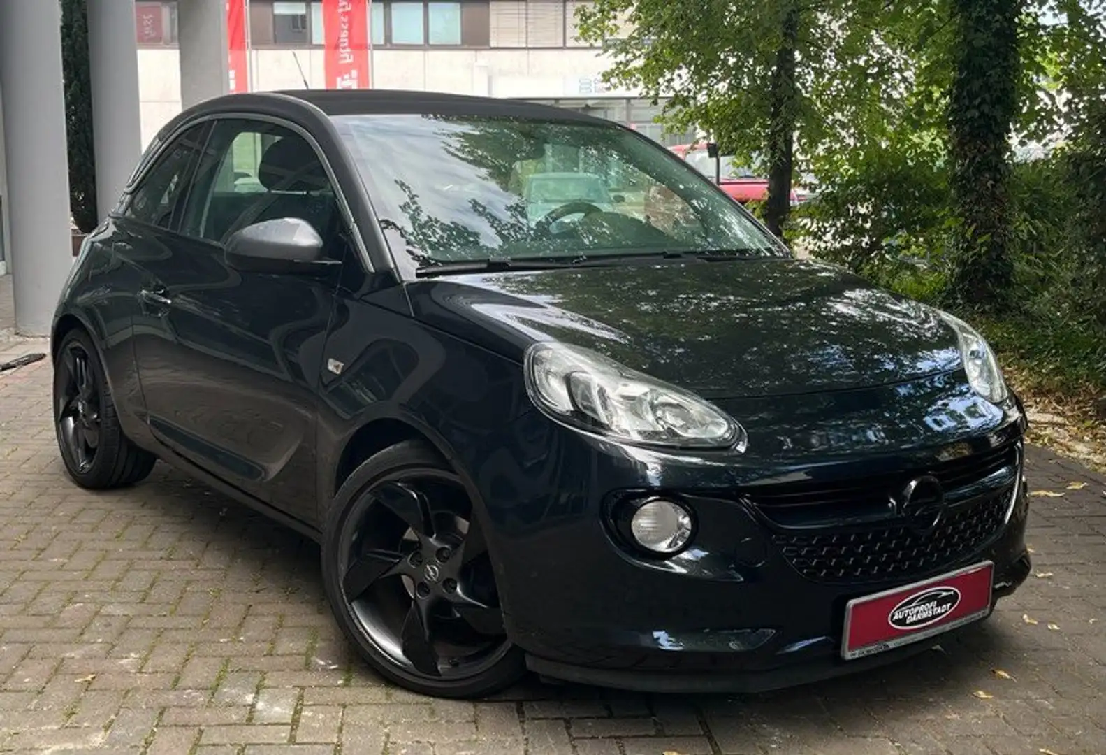 Opel Adam TÜV AU NEU*KLIMA*TEMPOMAT*FALTDACH*Open Air* Schwarz - 1