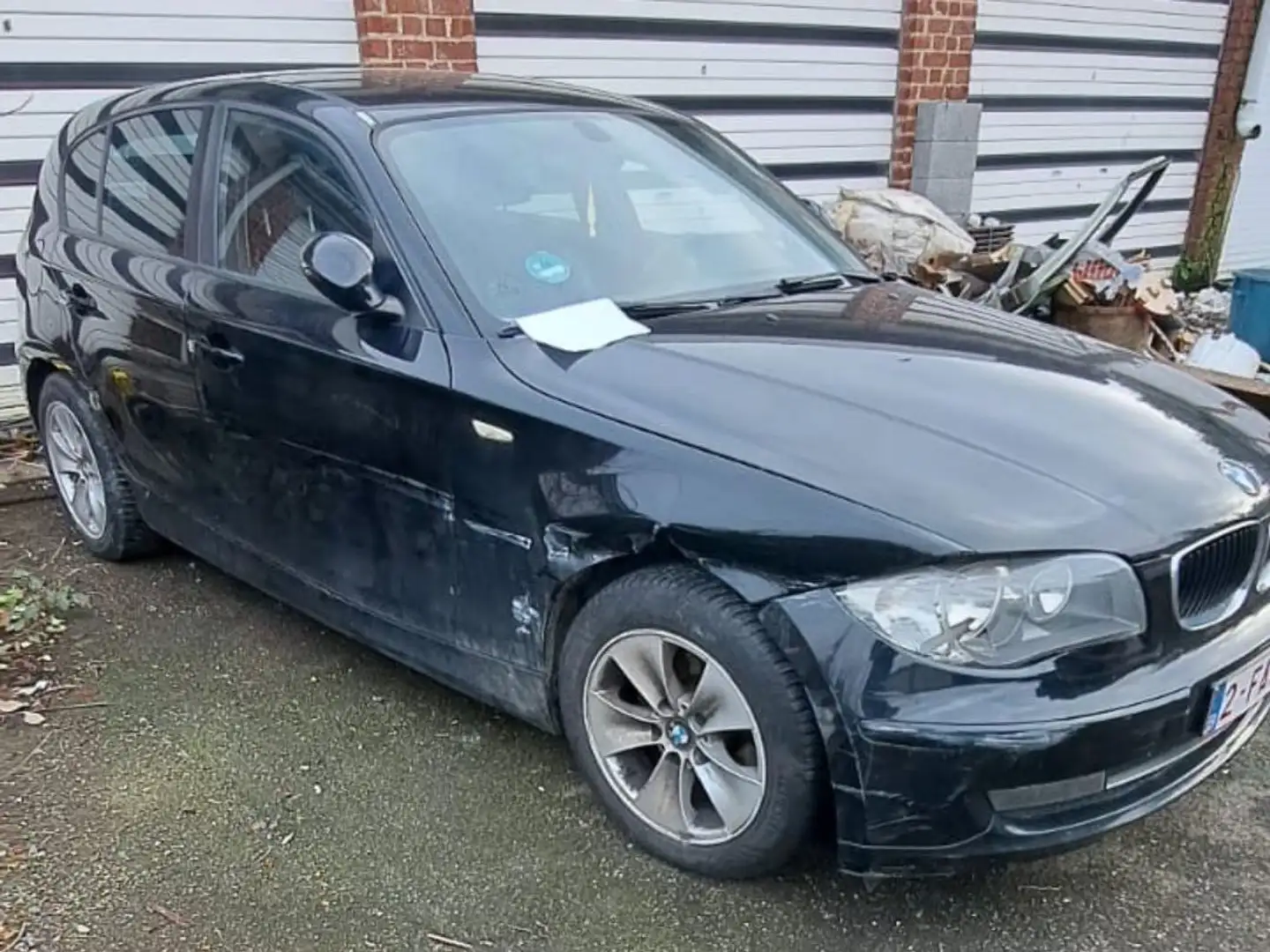 BMW 116 116i Zwart - 1