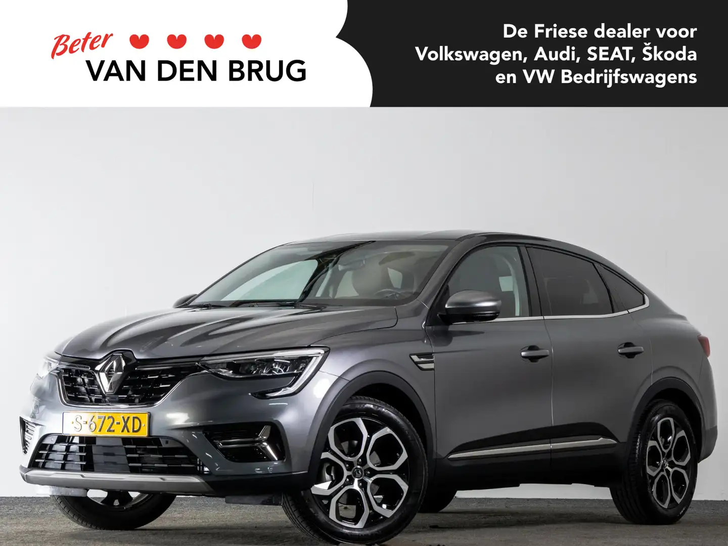 Renault Arkana 1.6 E-Tech hybrid 145 pk techno | Trekhaak | Keyle Gris - 1