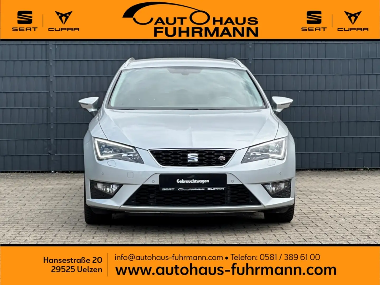 SEAT Leon ST FR 1.4 TSI 18ZOLL/LED/PDC/SHZ/BLUETOOTH Silber - 2