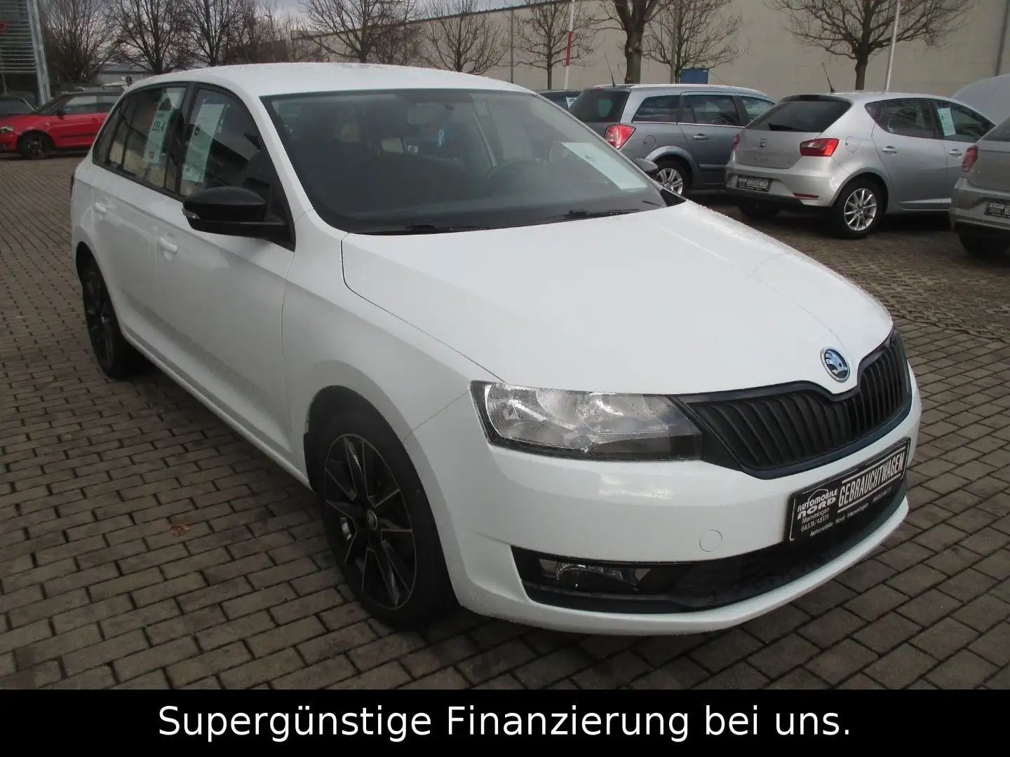Skoda Rapid/Spaceback Spaceback ActiveKLIMA,GARANTIE,SITZHEIZUNG Weiß - 2