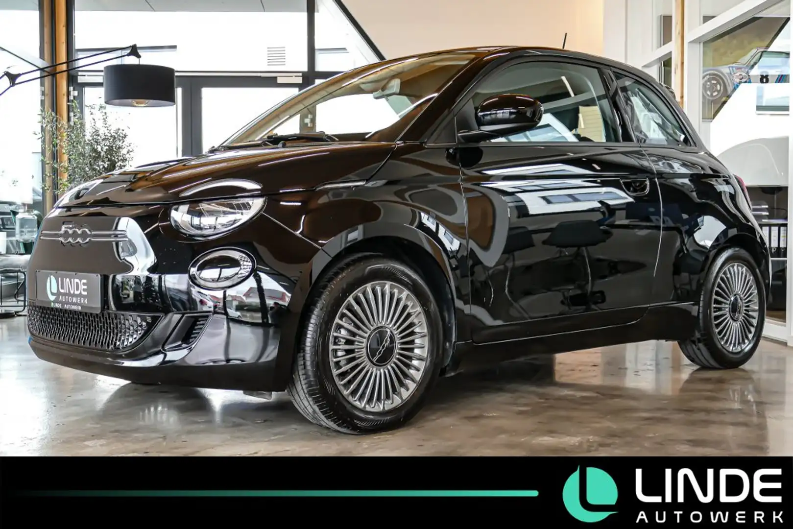 Fiat 500 Icon | ACC | NAVI | CARPLAY | DAB Schwarz - 1