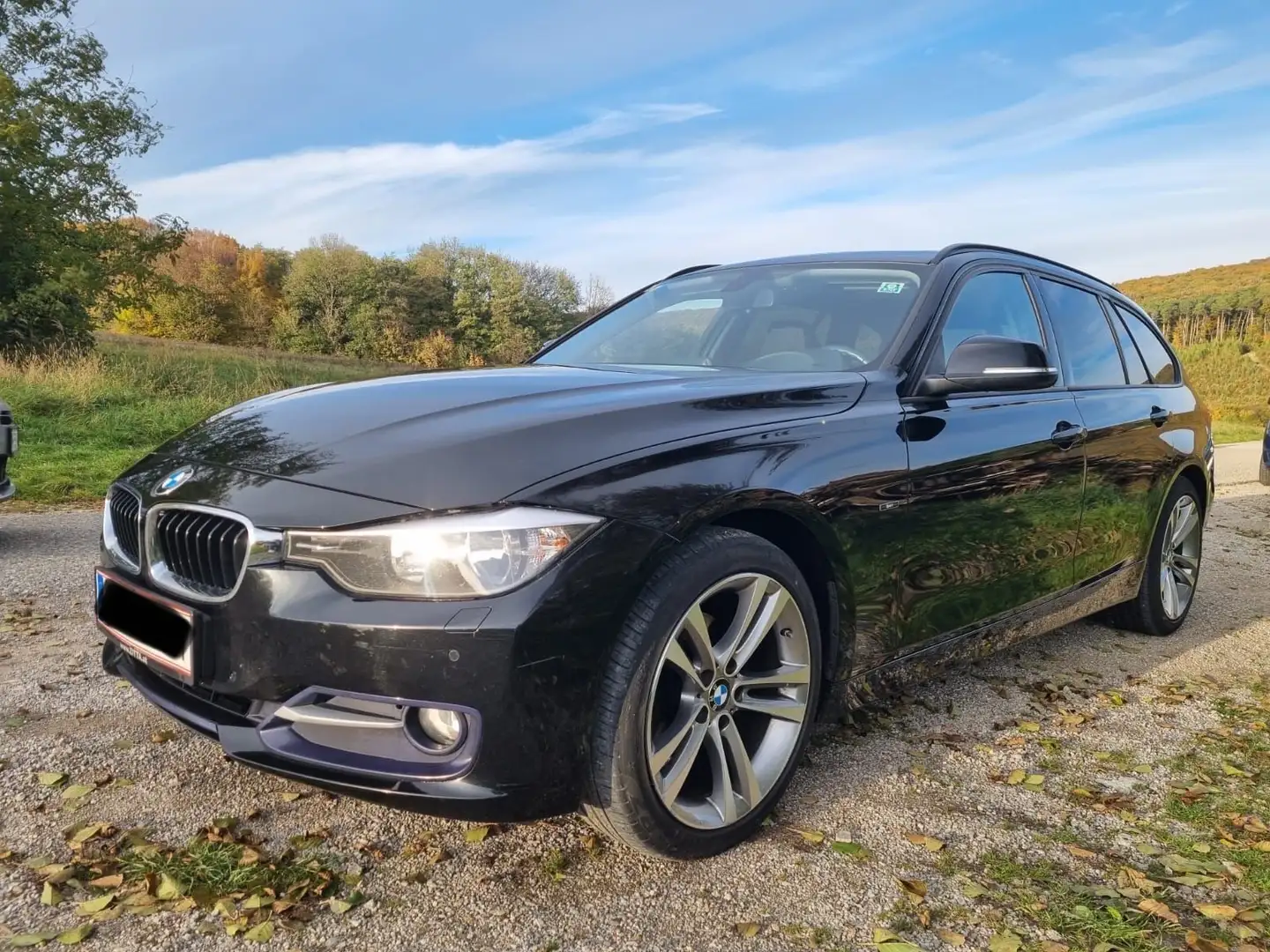 BMW 316 316d Touring Österreich-Paket Schwarz - 1
