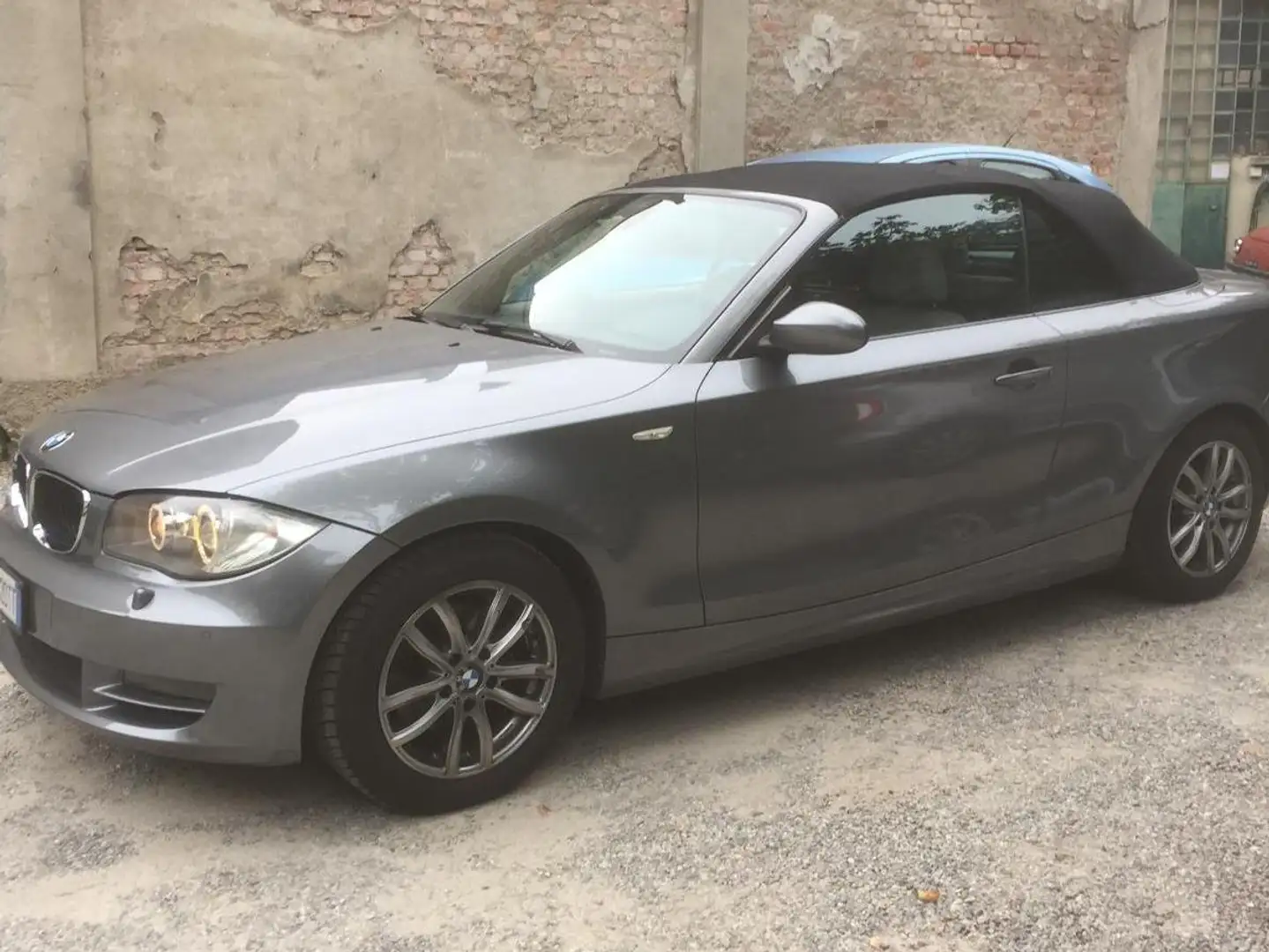 BMW 120 120d Cabrio futura Grigio - 1