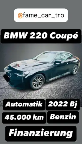 BMW 220 220i Coupe Automatik / FINANZIERUNG /