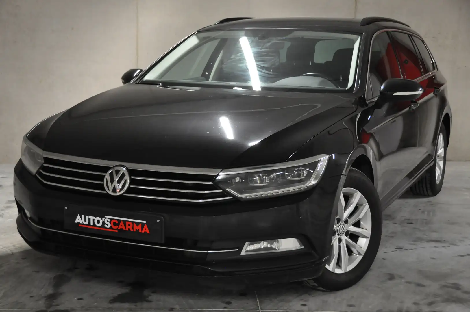 Volkswagen Passat Break 1.6 TDi | Airco | GPS | 1 jaar garantie ! Noir - 1
