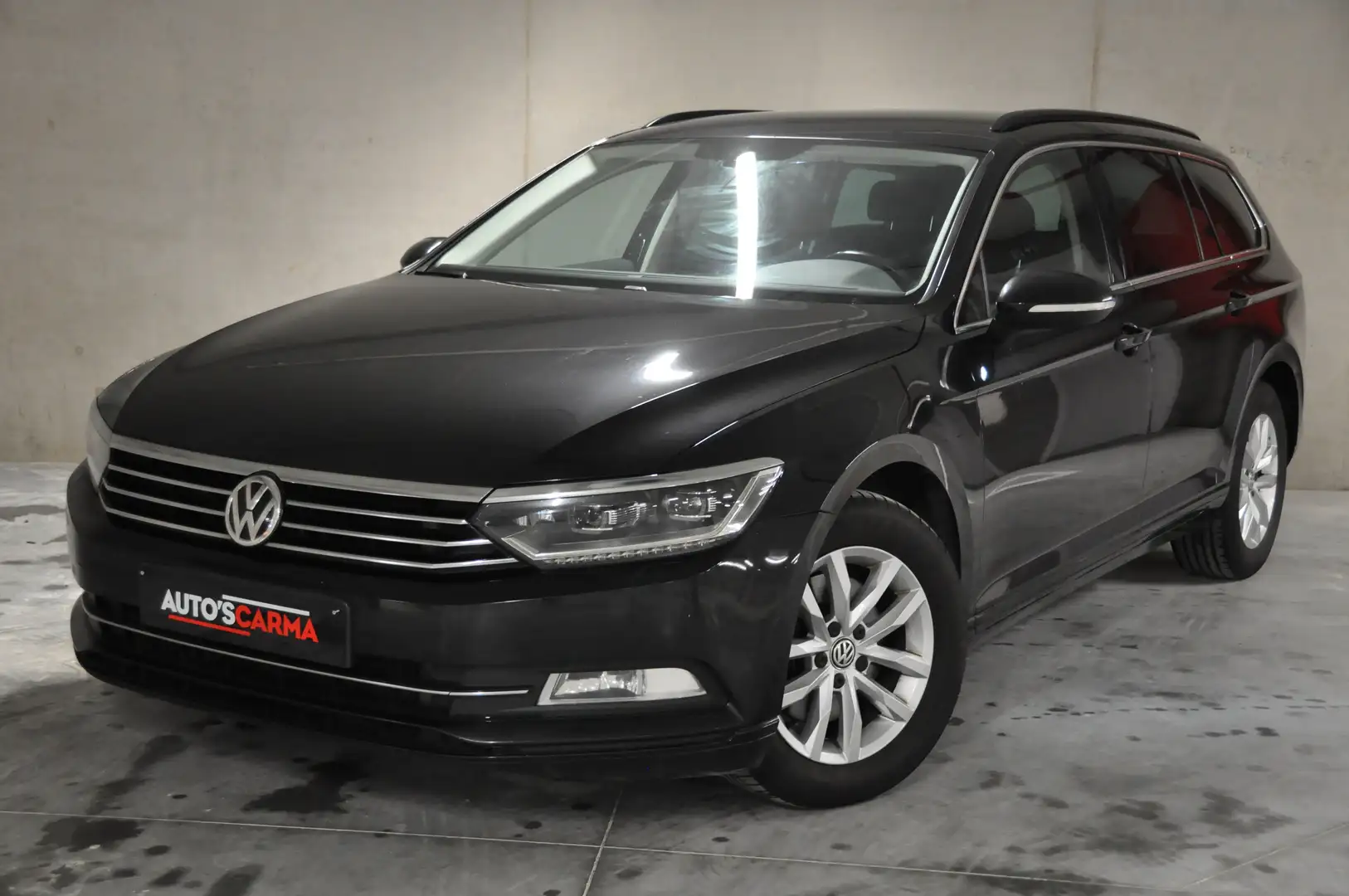 Volkswagen Passat Break 1.6 TDi | Airco | GPS | 1 jaar garantie ! Fekete - 2