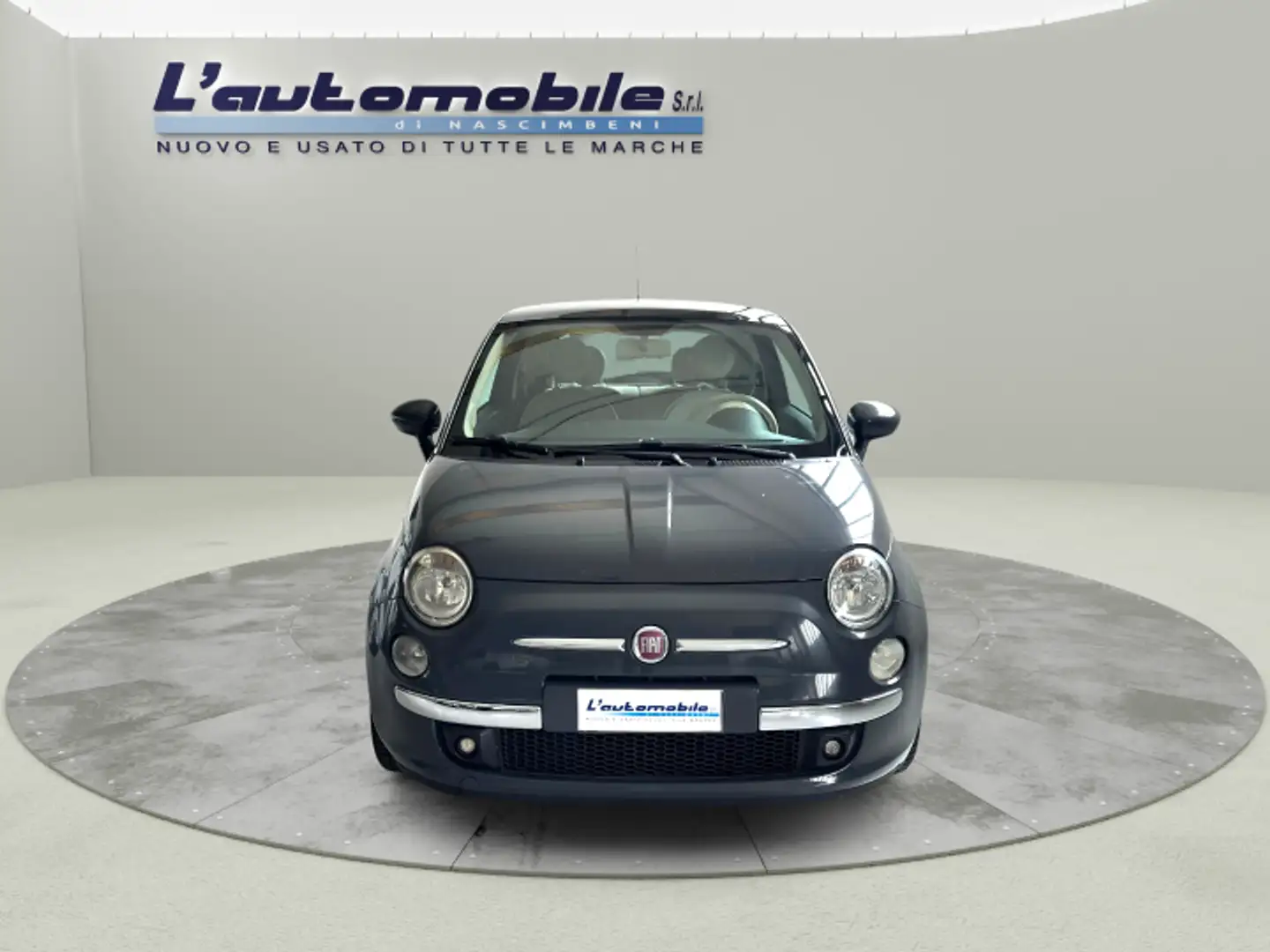 Fiat 500 1.2 Lounge 69cv UNICO PROPRIETARIO Gris - 2